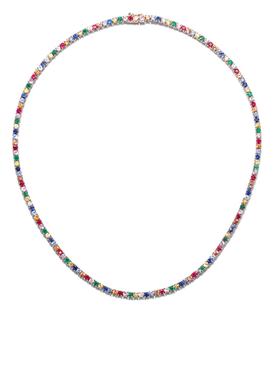 18K rose gold Hepburn diamond necklace