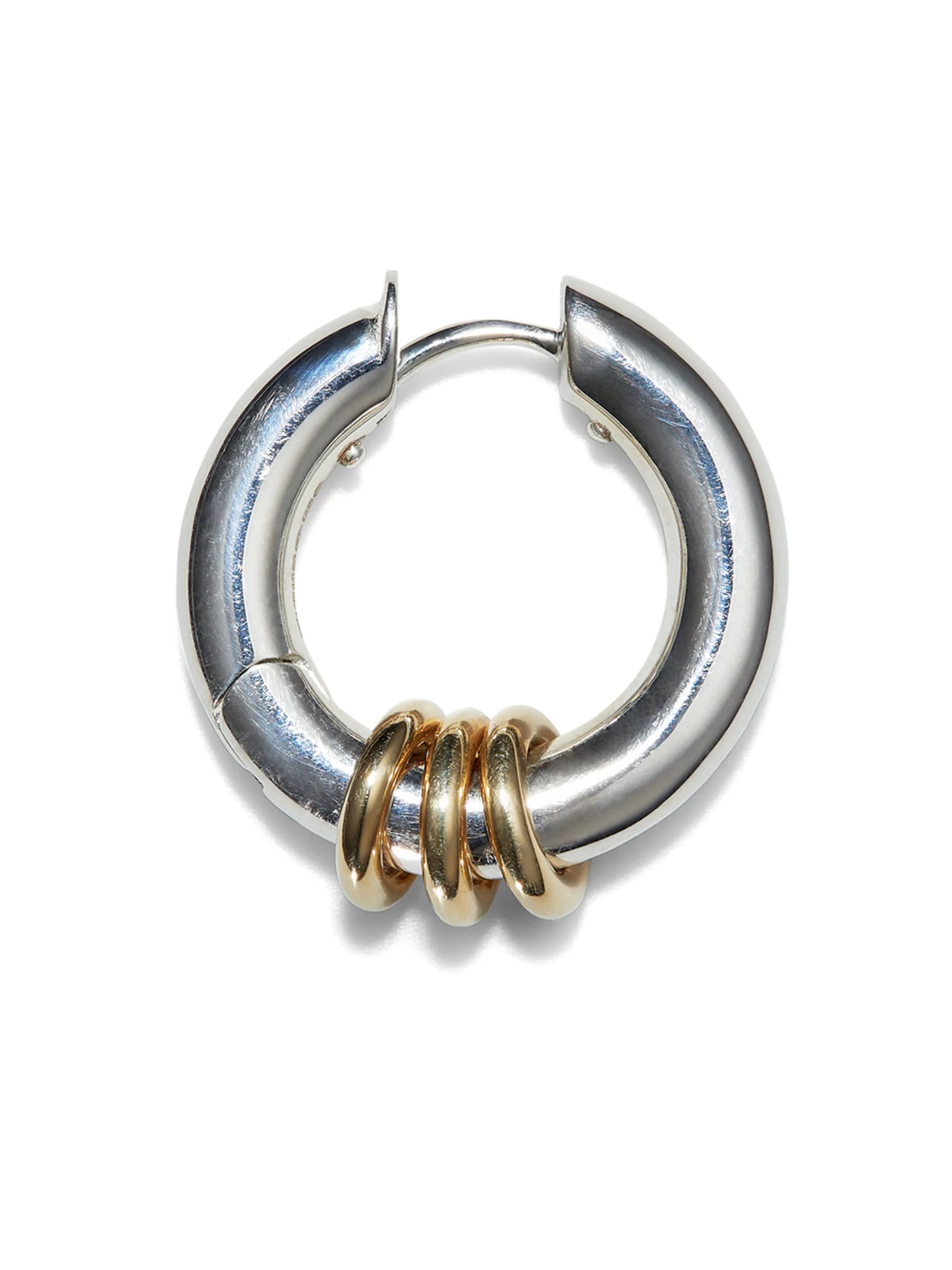 18K white gold Ursa Minor single earring