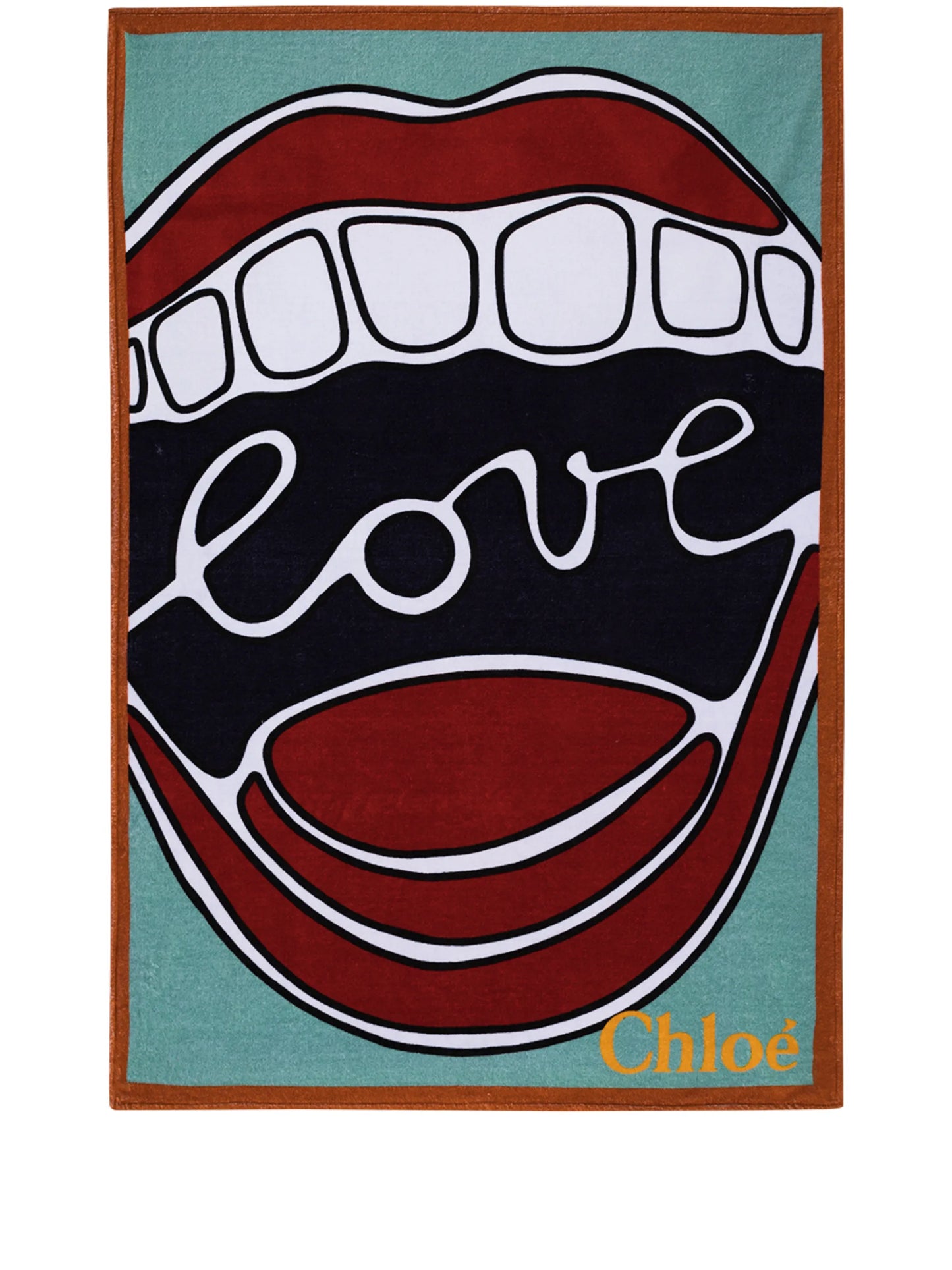 Love cotton beach towel