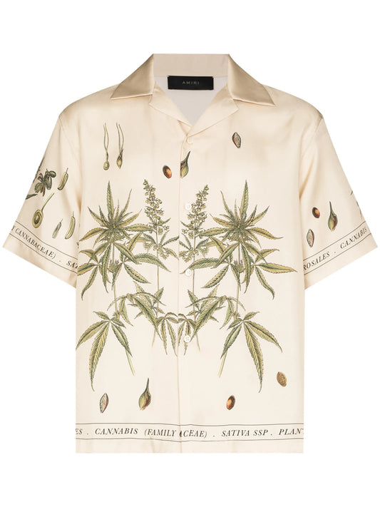 Botanical Leaves short-sleeve shirt