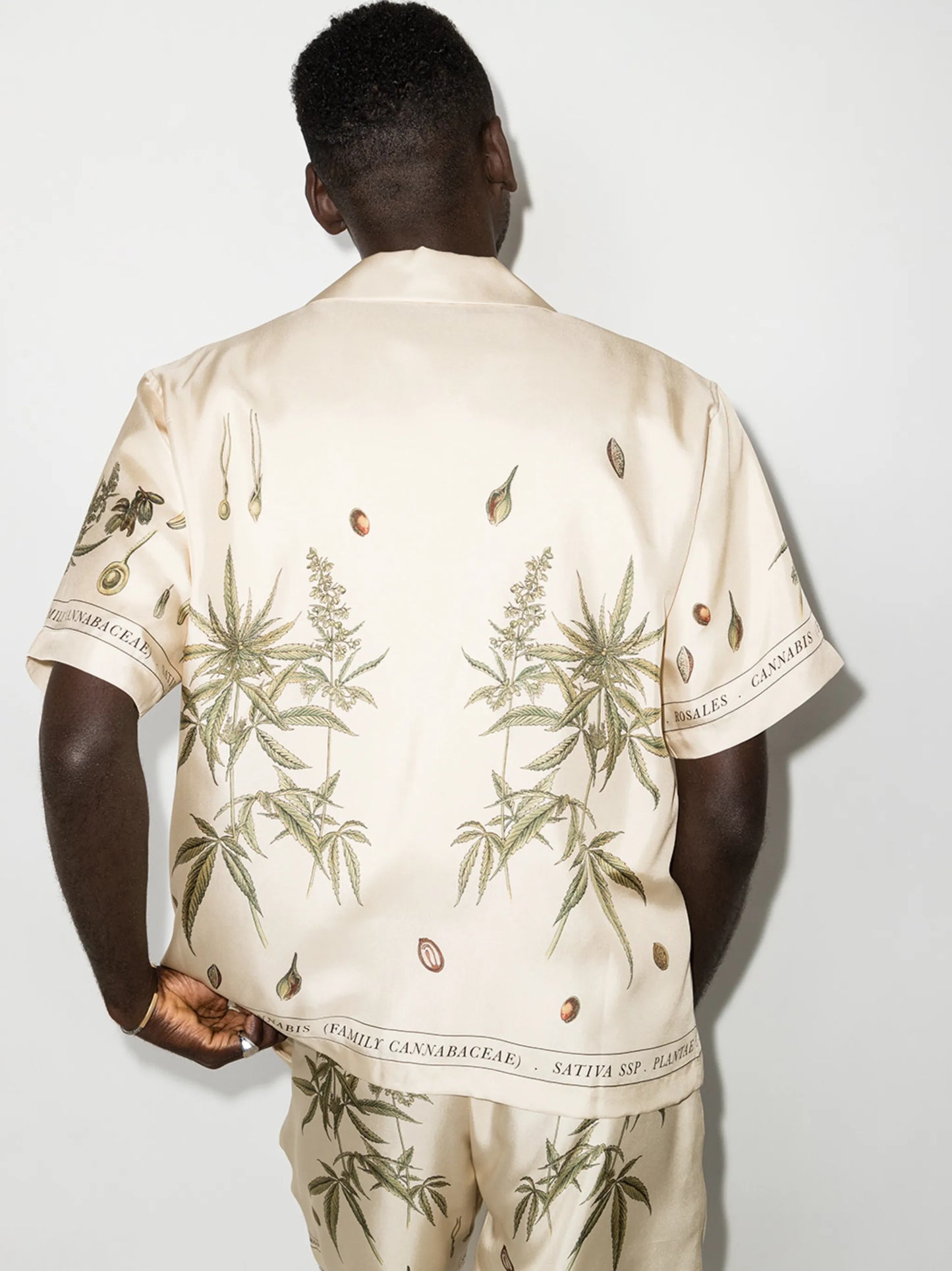 Botanical Leaves short-sleeve shirt
