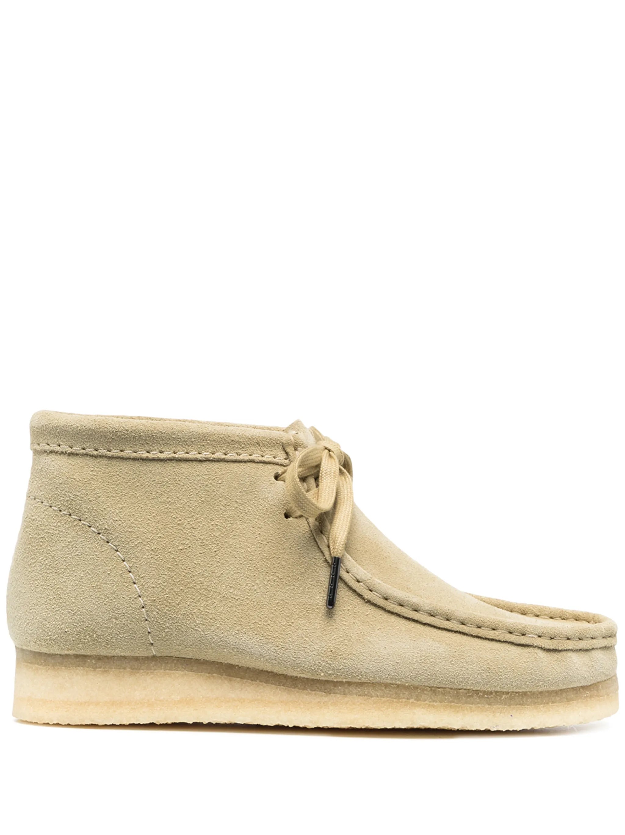 Wallabee suede ankle boots