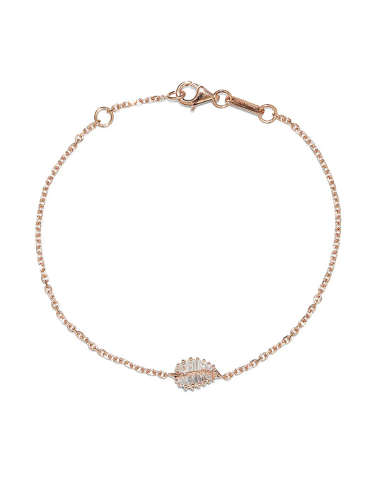 Palm Leaf diamond bracelet