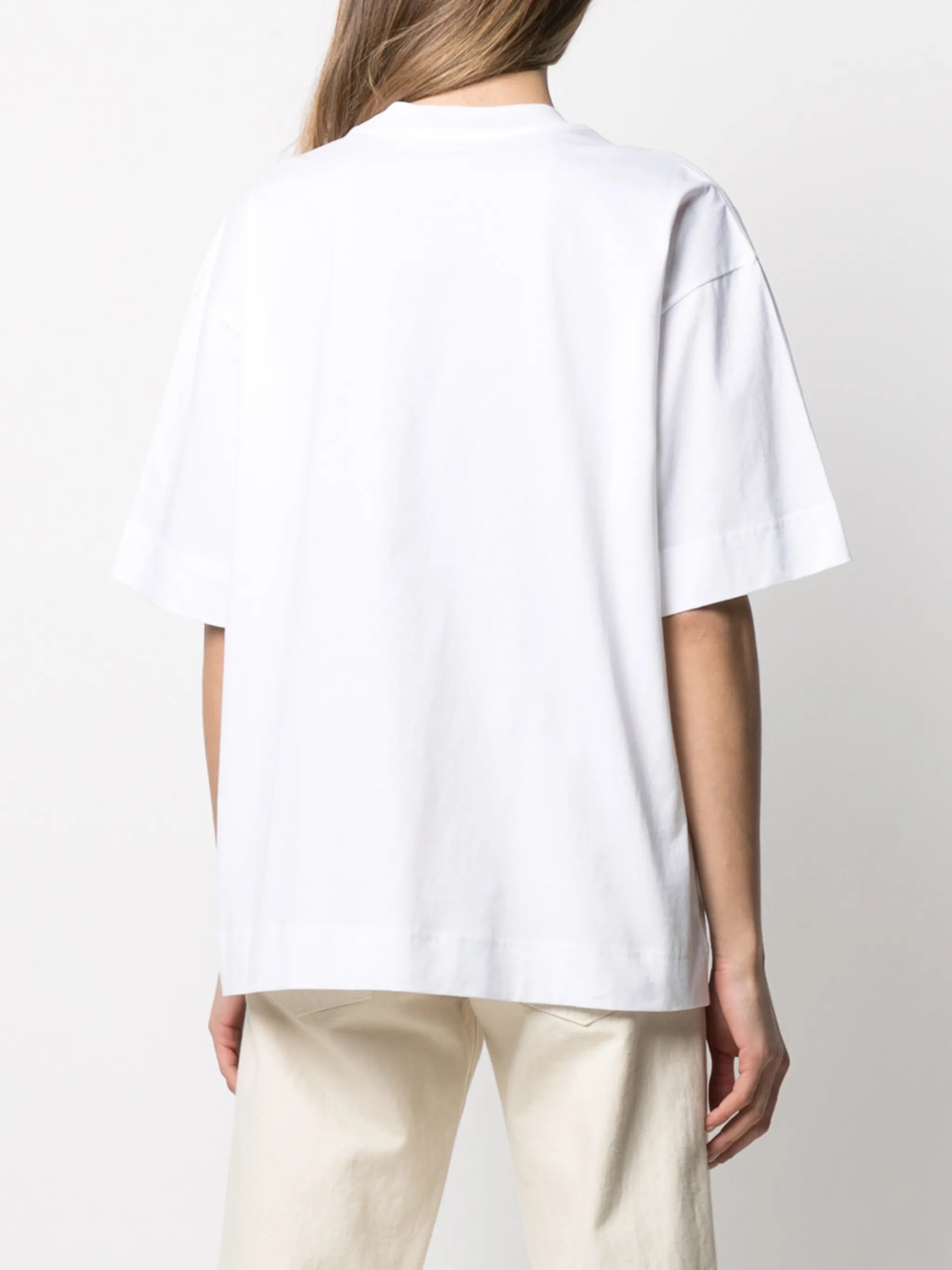 logo-print oversized T-shirt