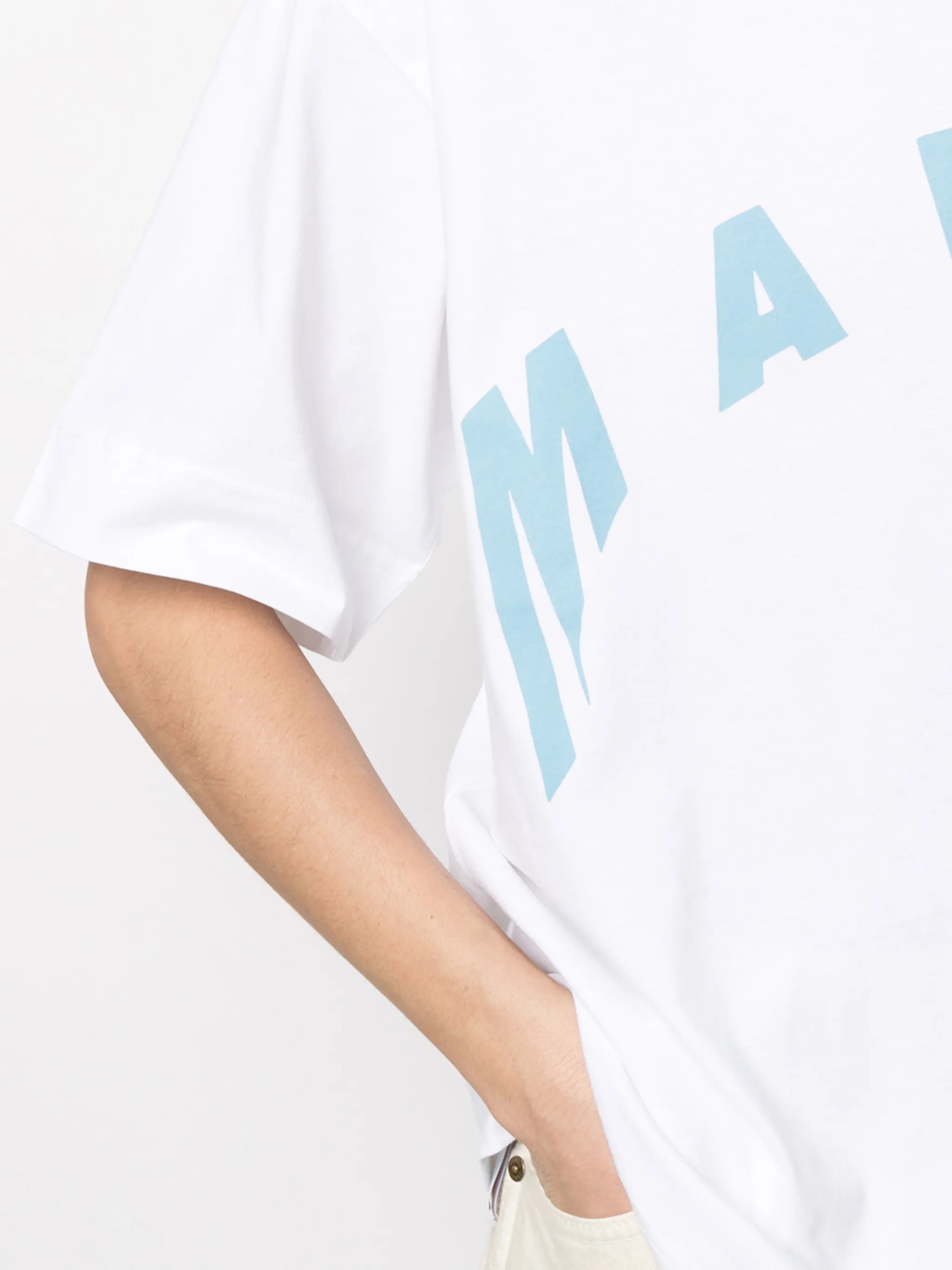 logo-print oversized T-shirt