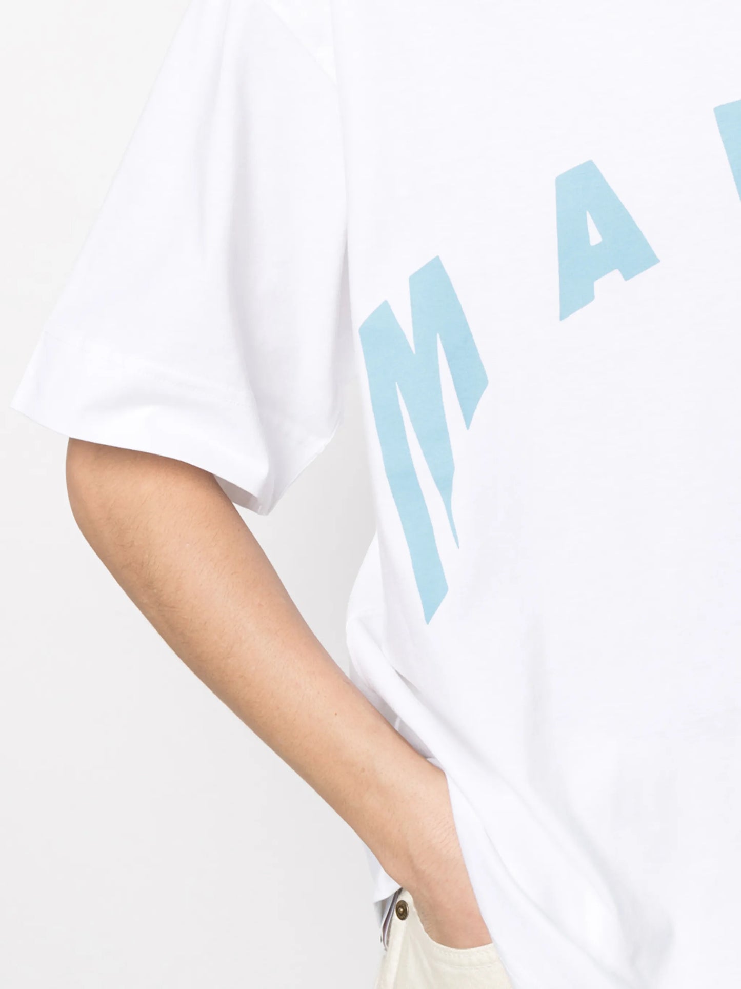 logo-print oversized T-shirt