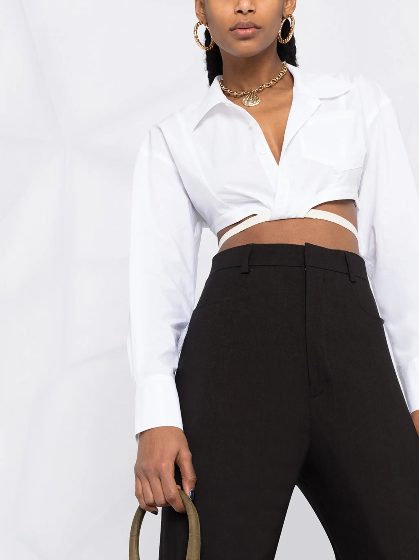 Le pantalon Sauge flared trousers