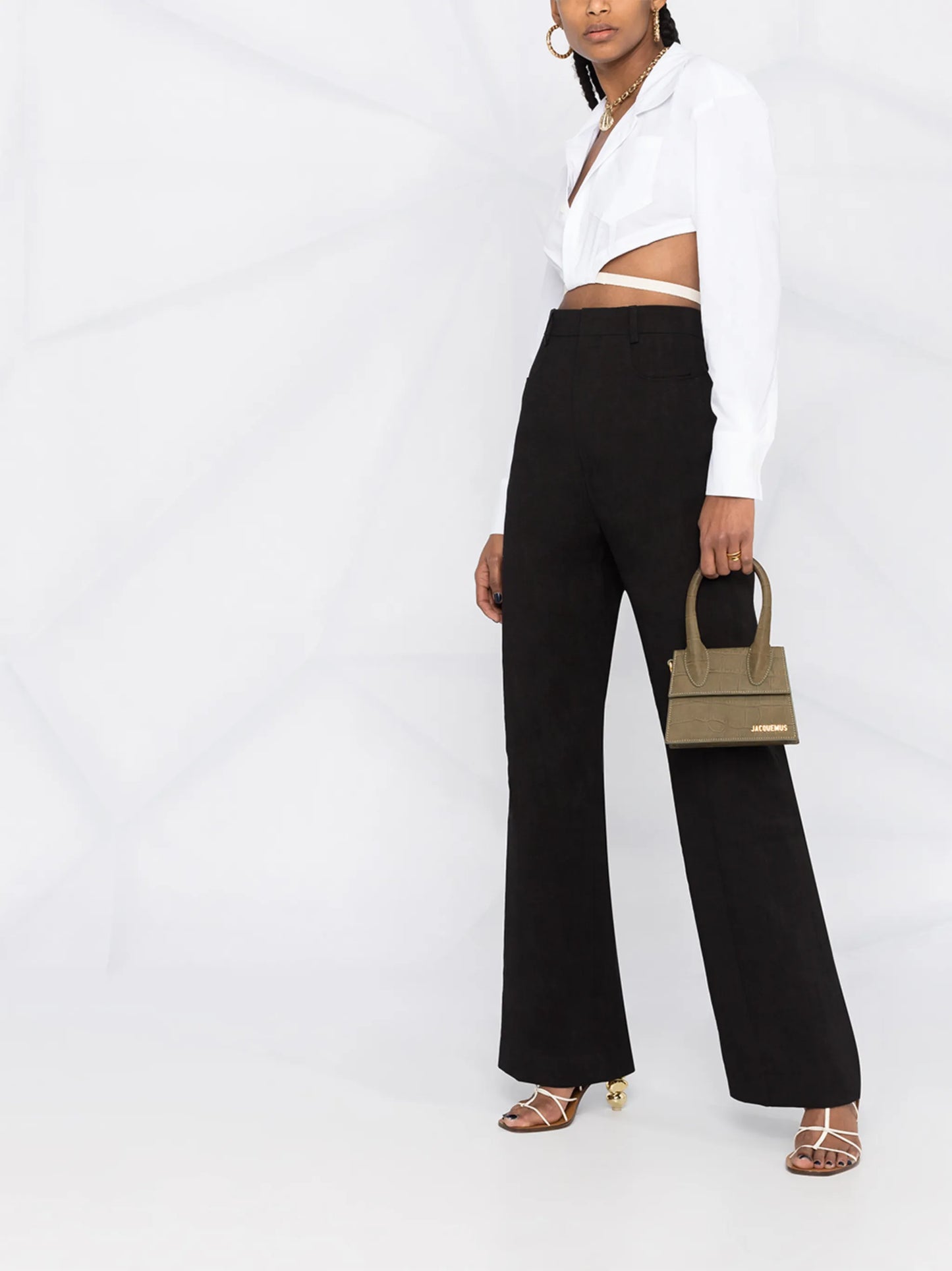 Le pantalon Sauge flared trousers