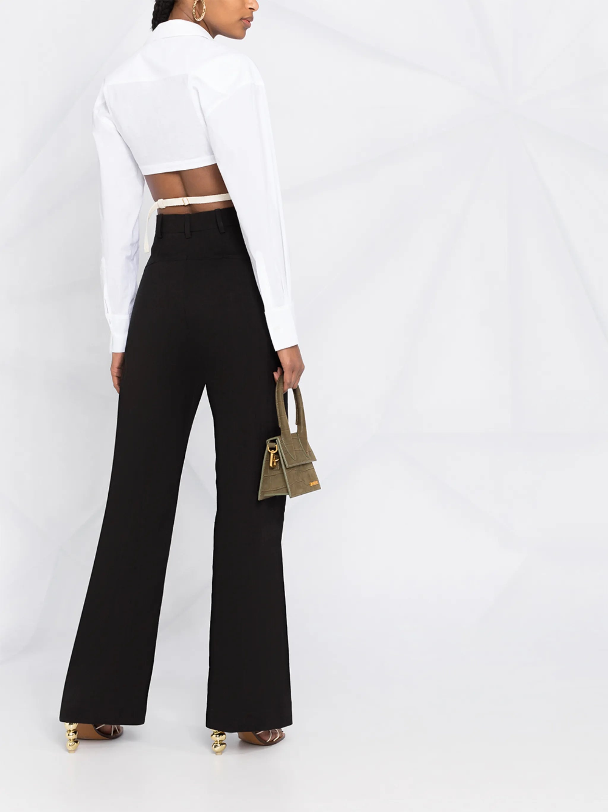 Le pantalon Sauge flared trousers