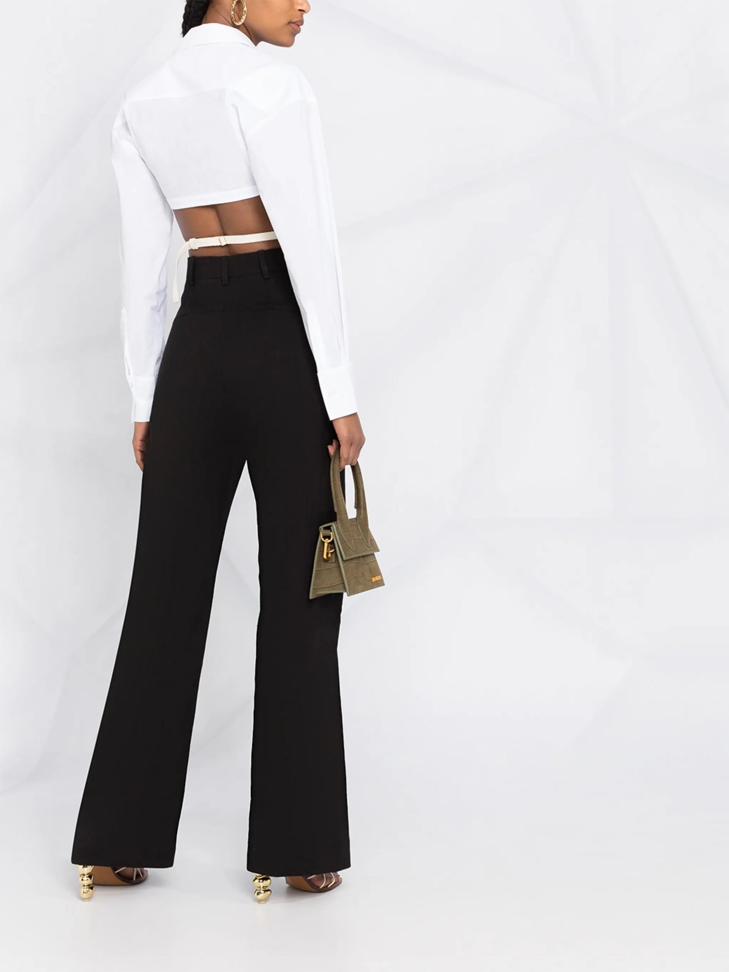 Le pantalon Sauge flared trousers