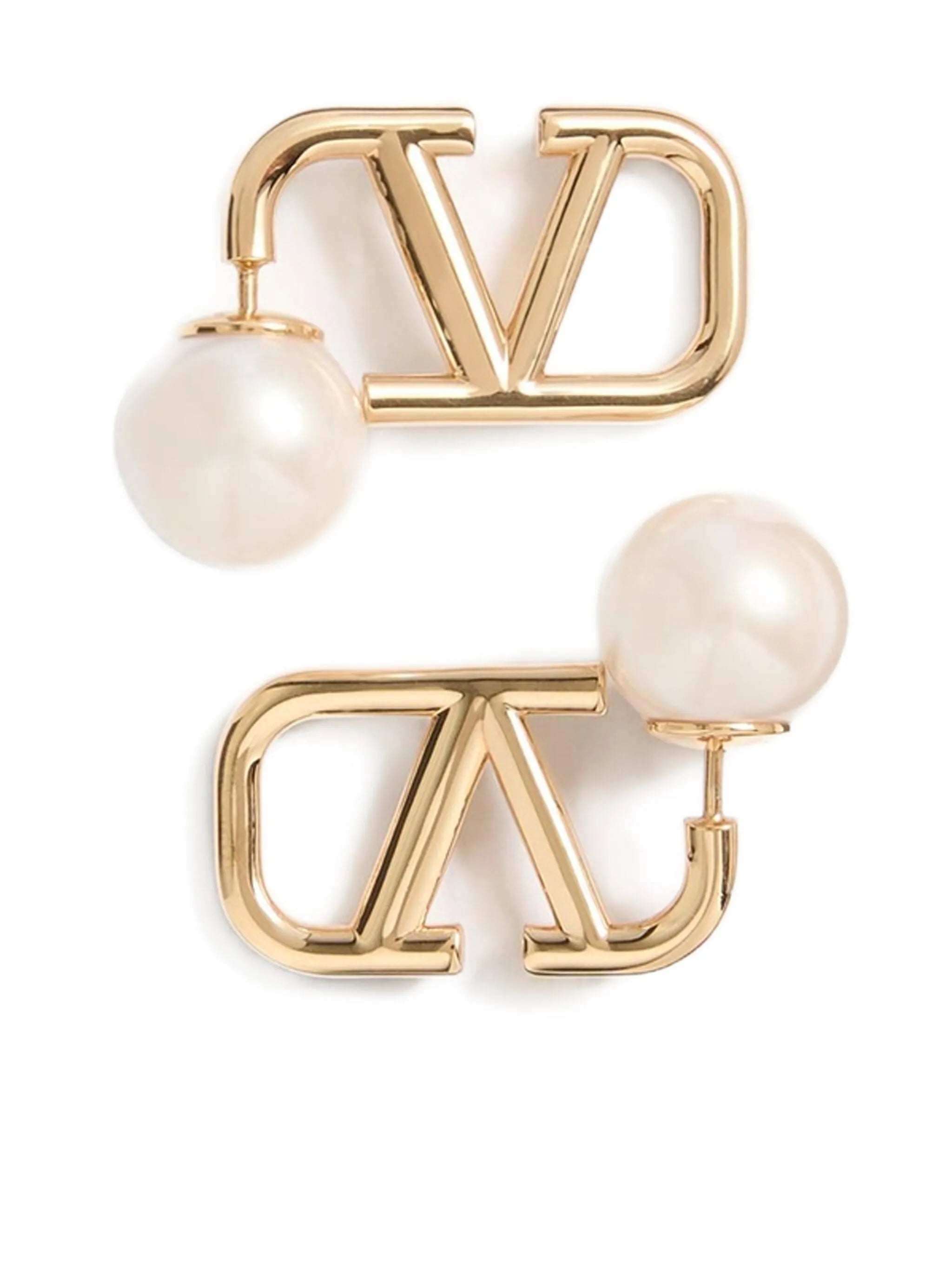 VLogo Signature stud earrings