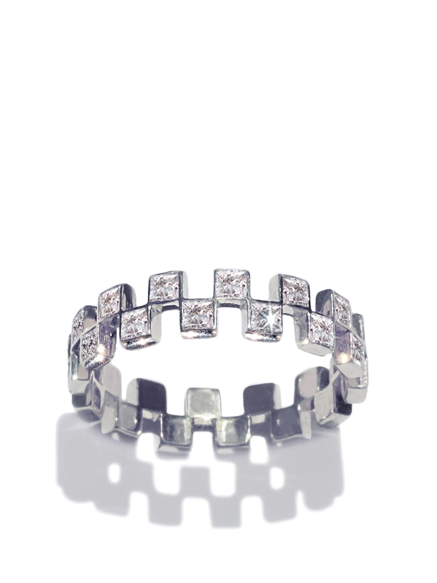 18kt white gold and diamond Anerise ring