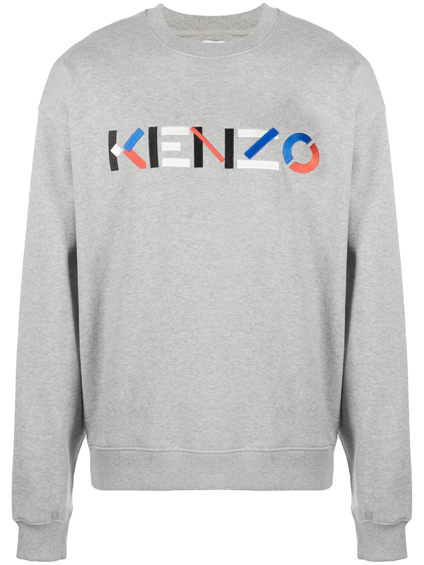 embroidered logo cotton sweatshirt
