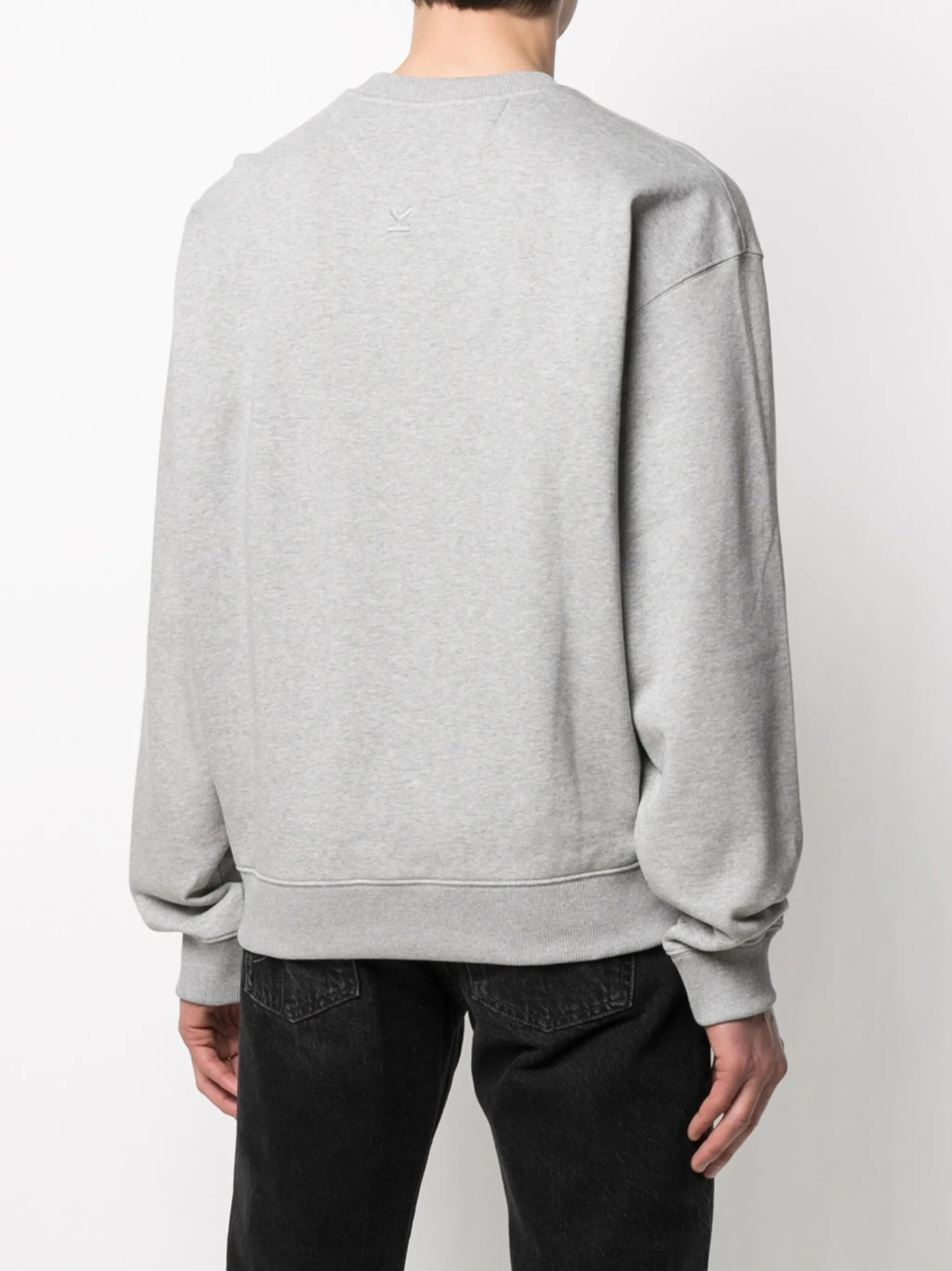 embroidered logo cotton sweatshirt