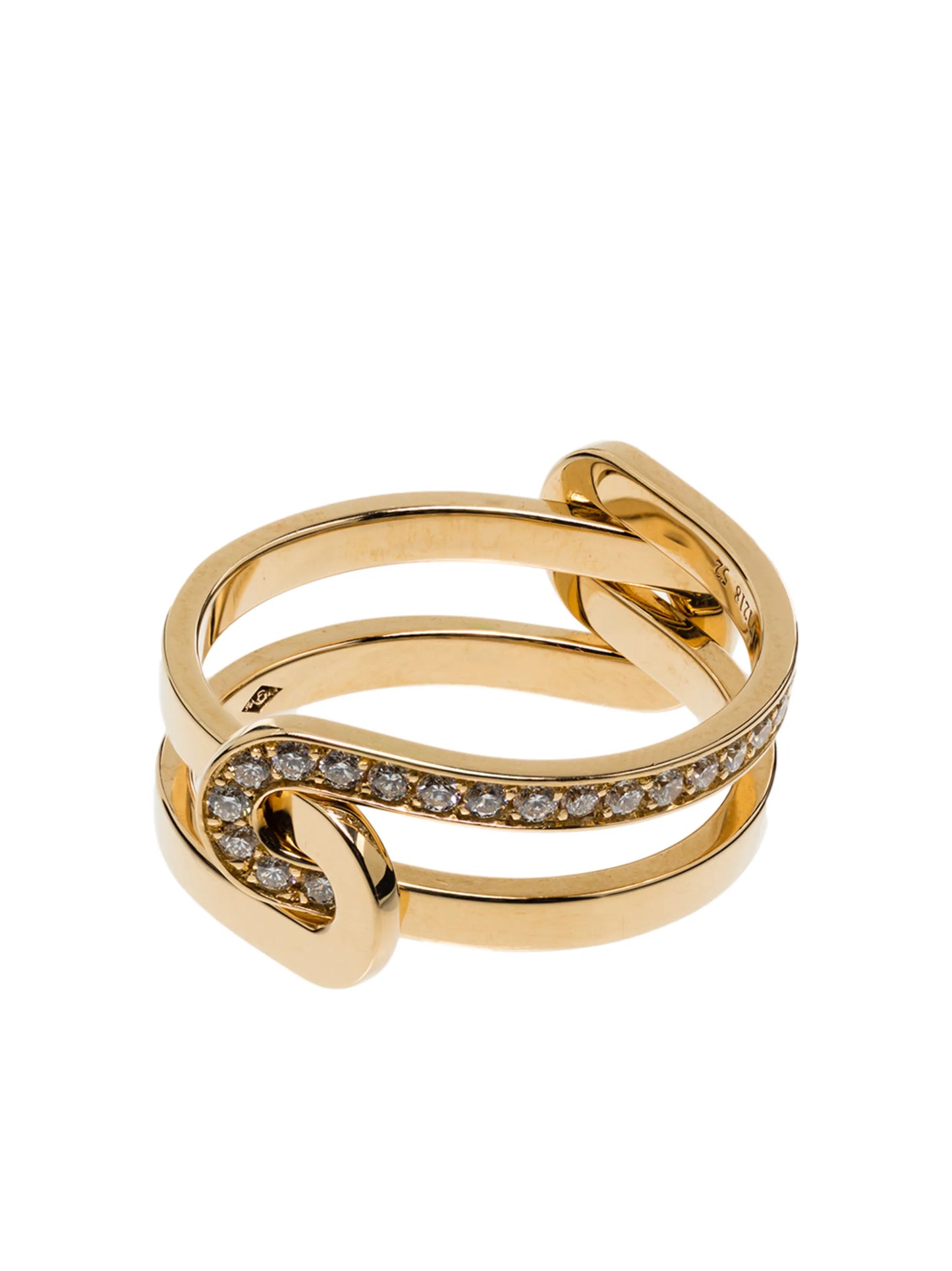Étreintes two-piece ring