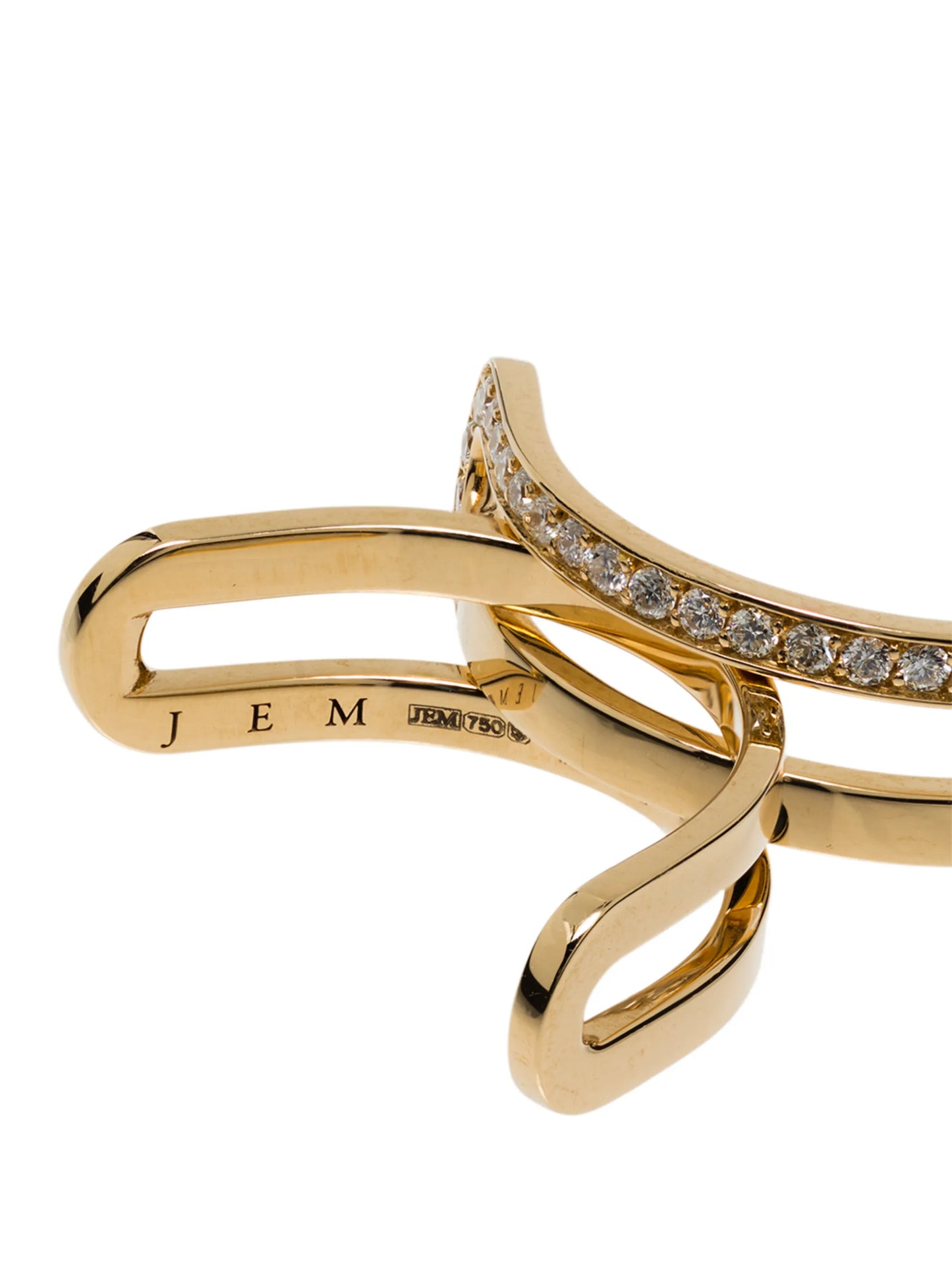 Étreintes two-piece ring