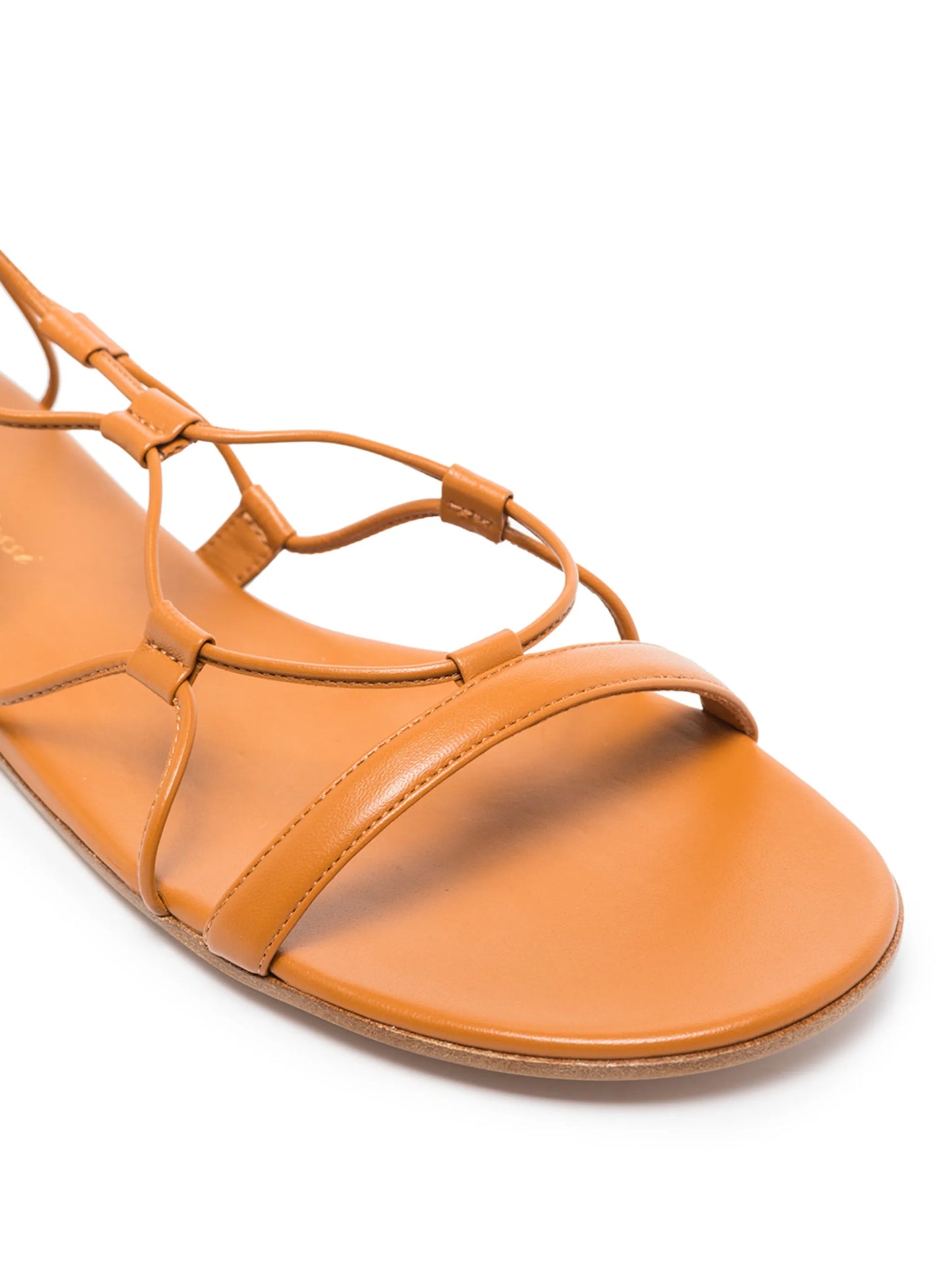 flat cage sandals