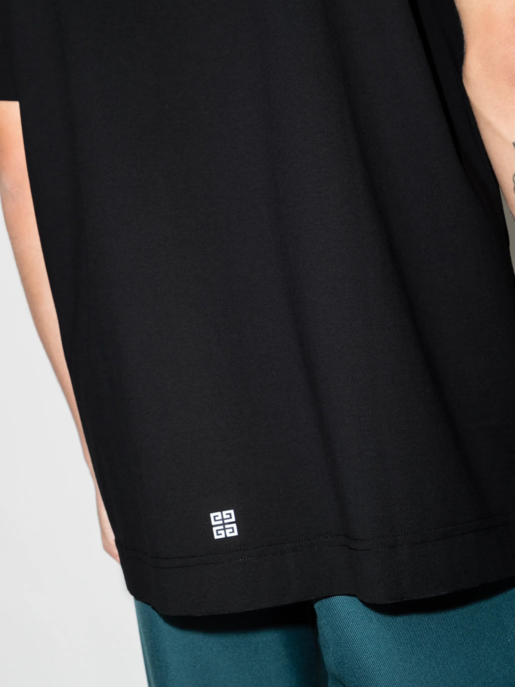 trompe-l'oeil effect T-shirt
