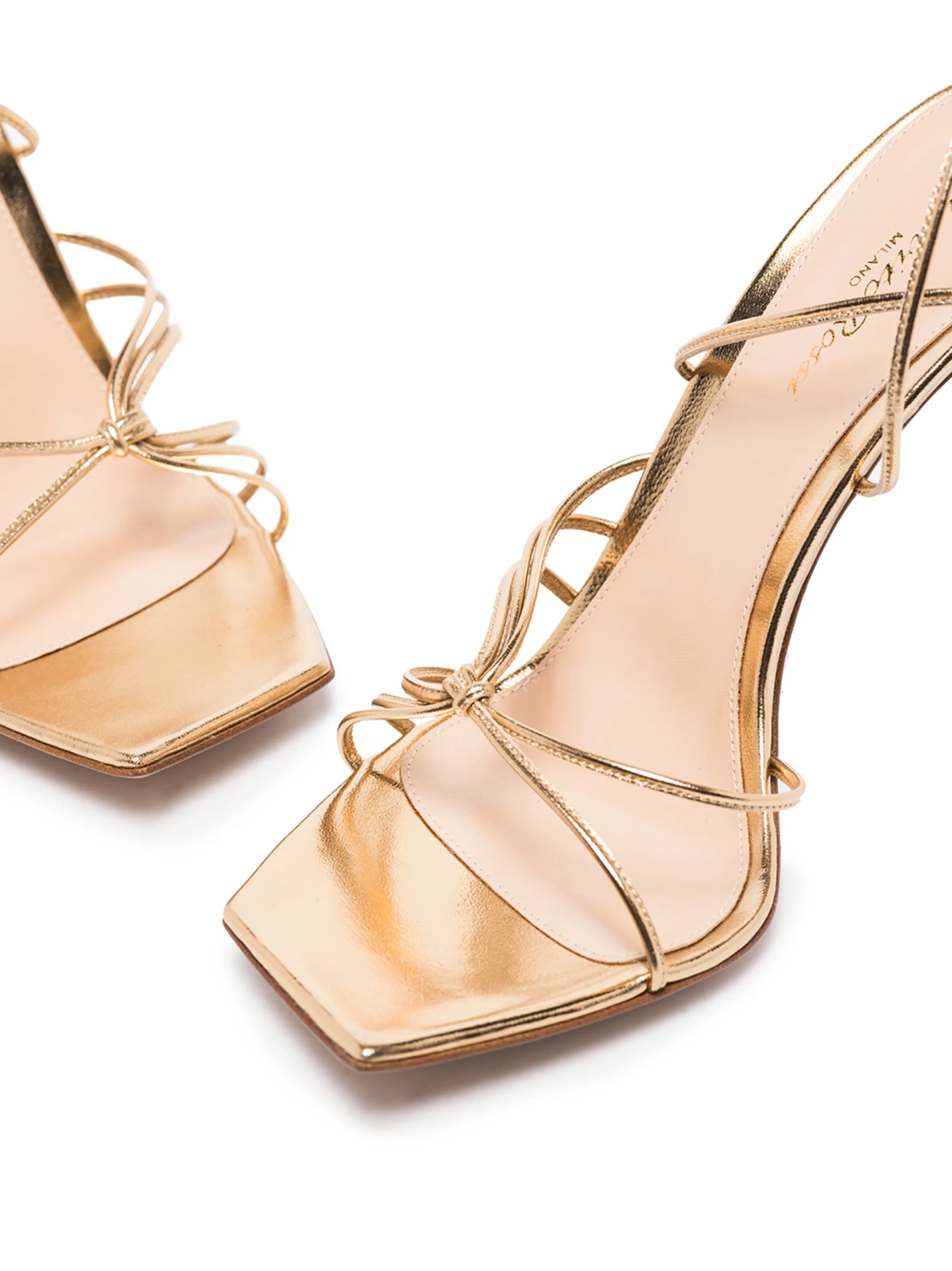 Sylvie 105mm lace-up sandals