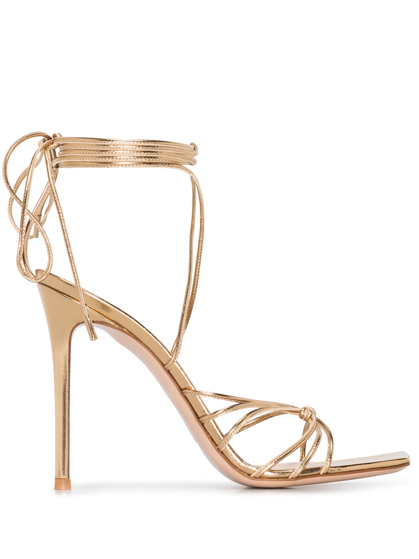 Sylvie 105mm lace-up sandals