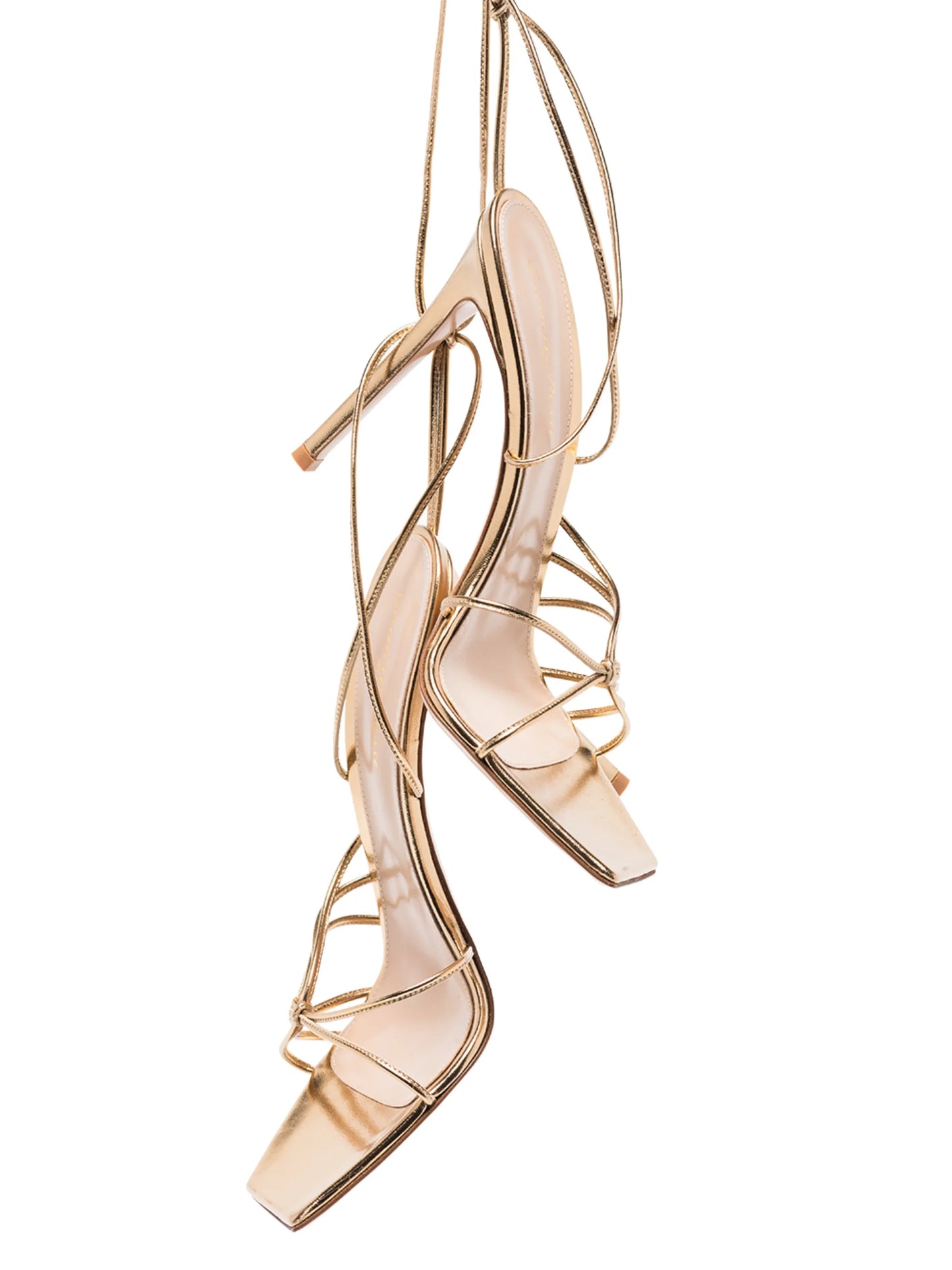 Sylvie 105mm lace-up sandals