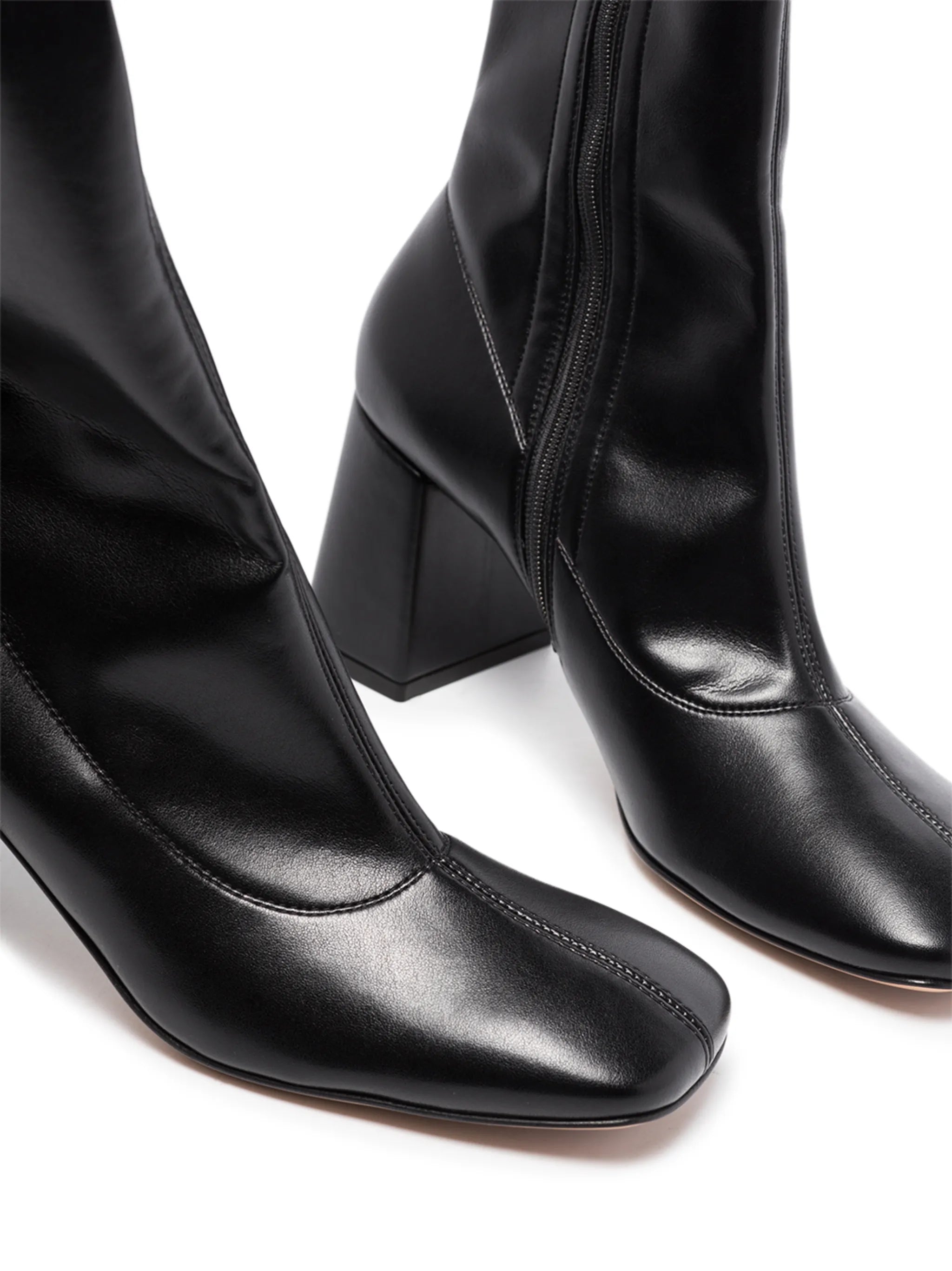 Lyon 70mm thigh-high boots