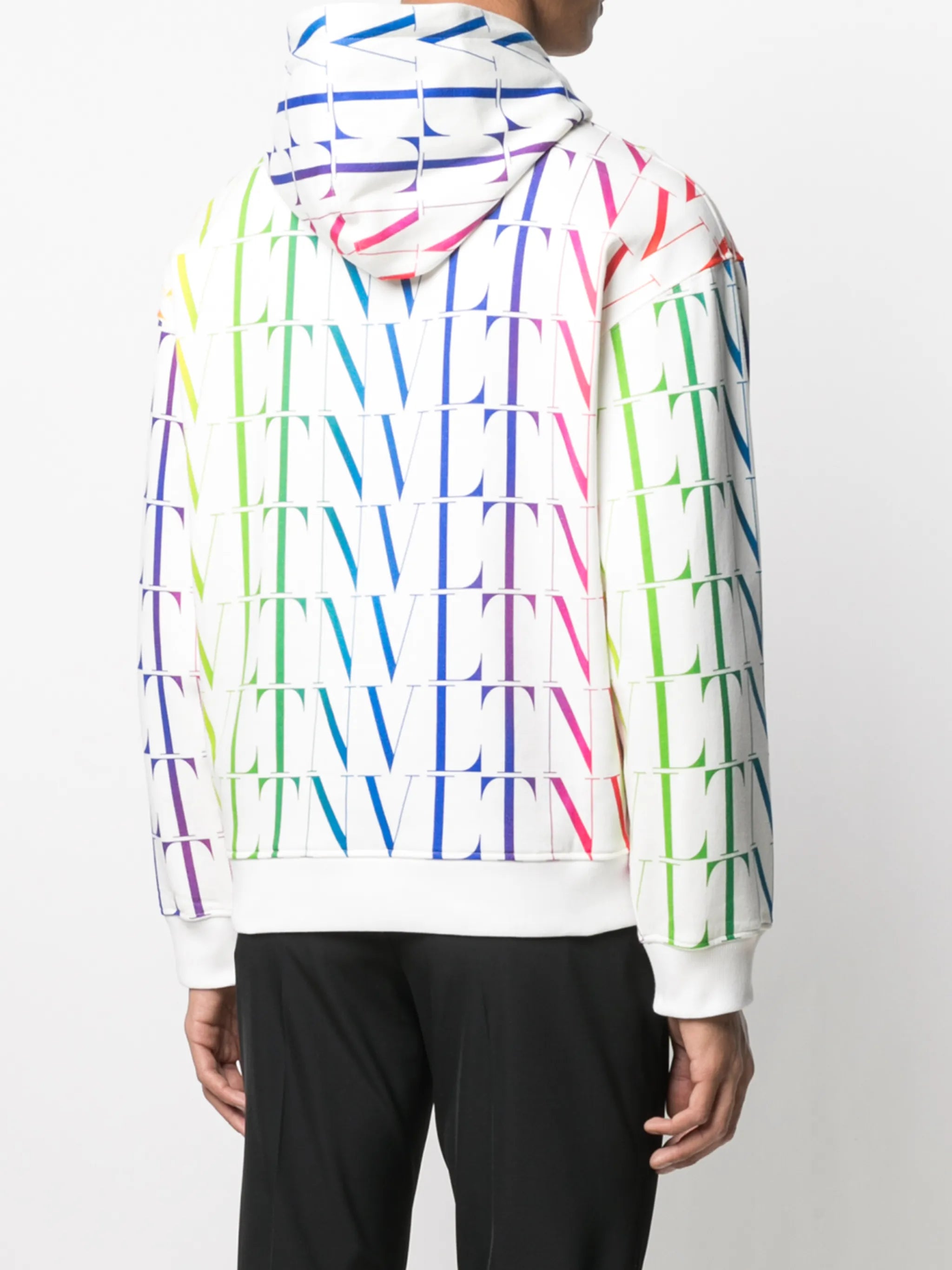 VLTN logo-print hoodie