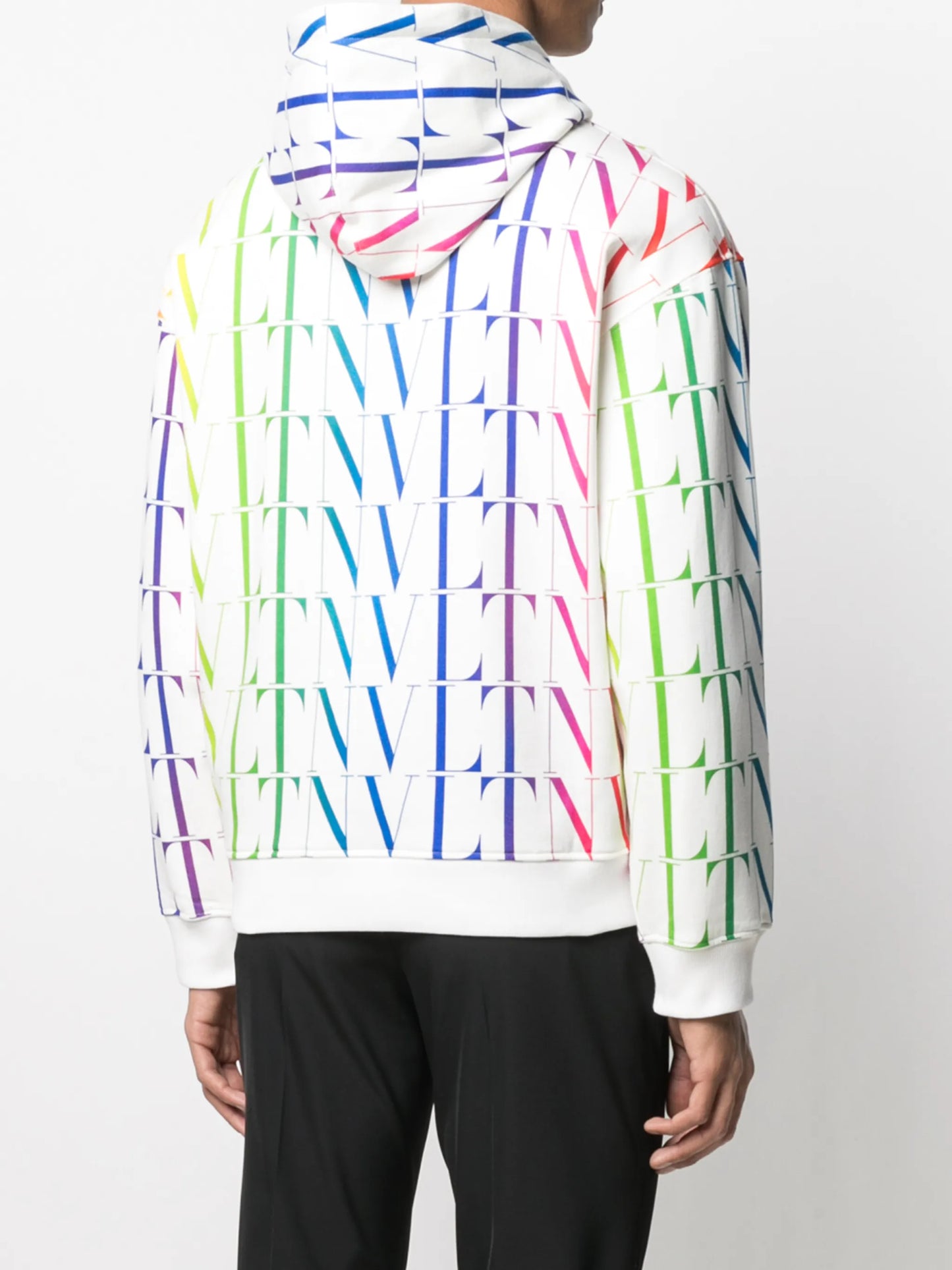 VLTN logo-print hoodie