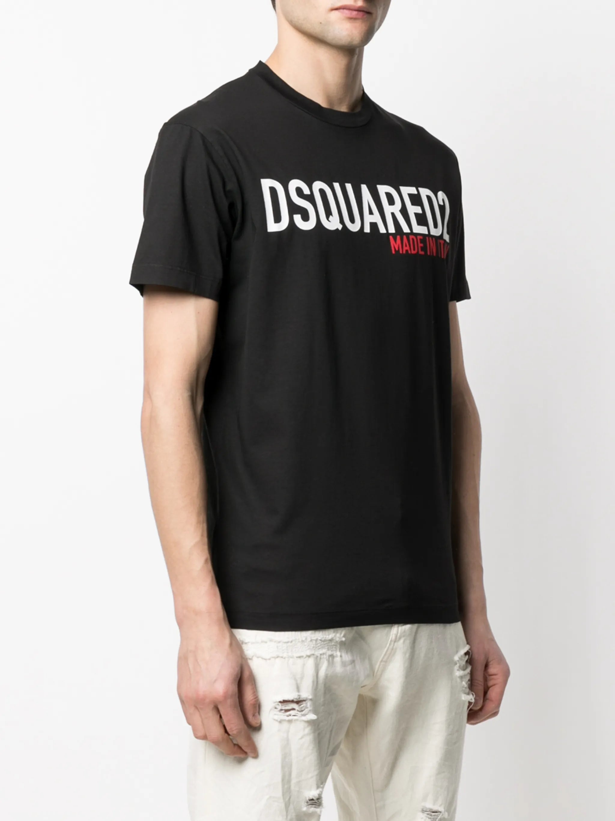 logo-print crewneck T-shirt