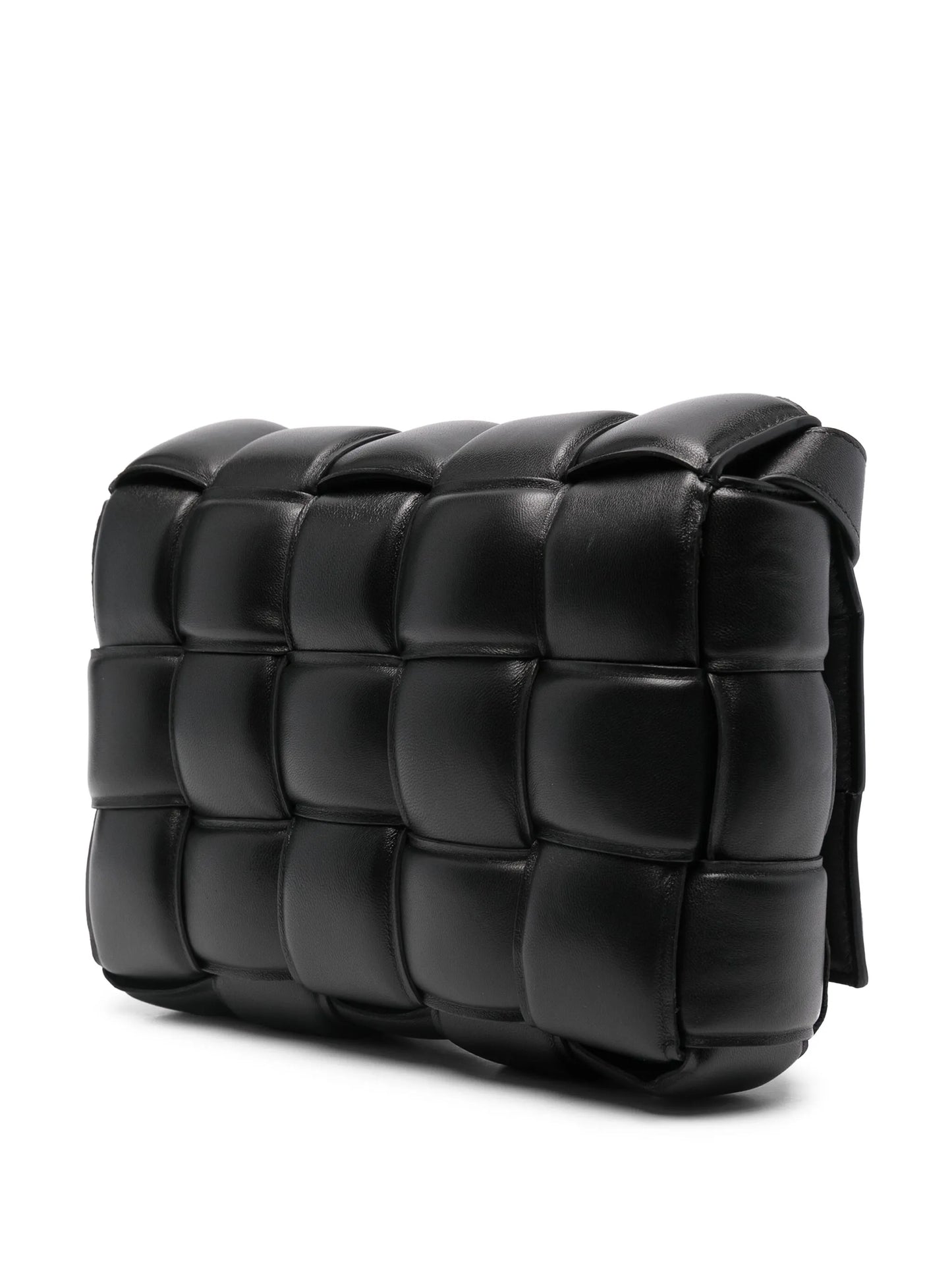 Padded Cassette Intrecciato crossbody bag