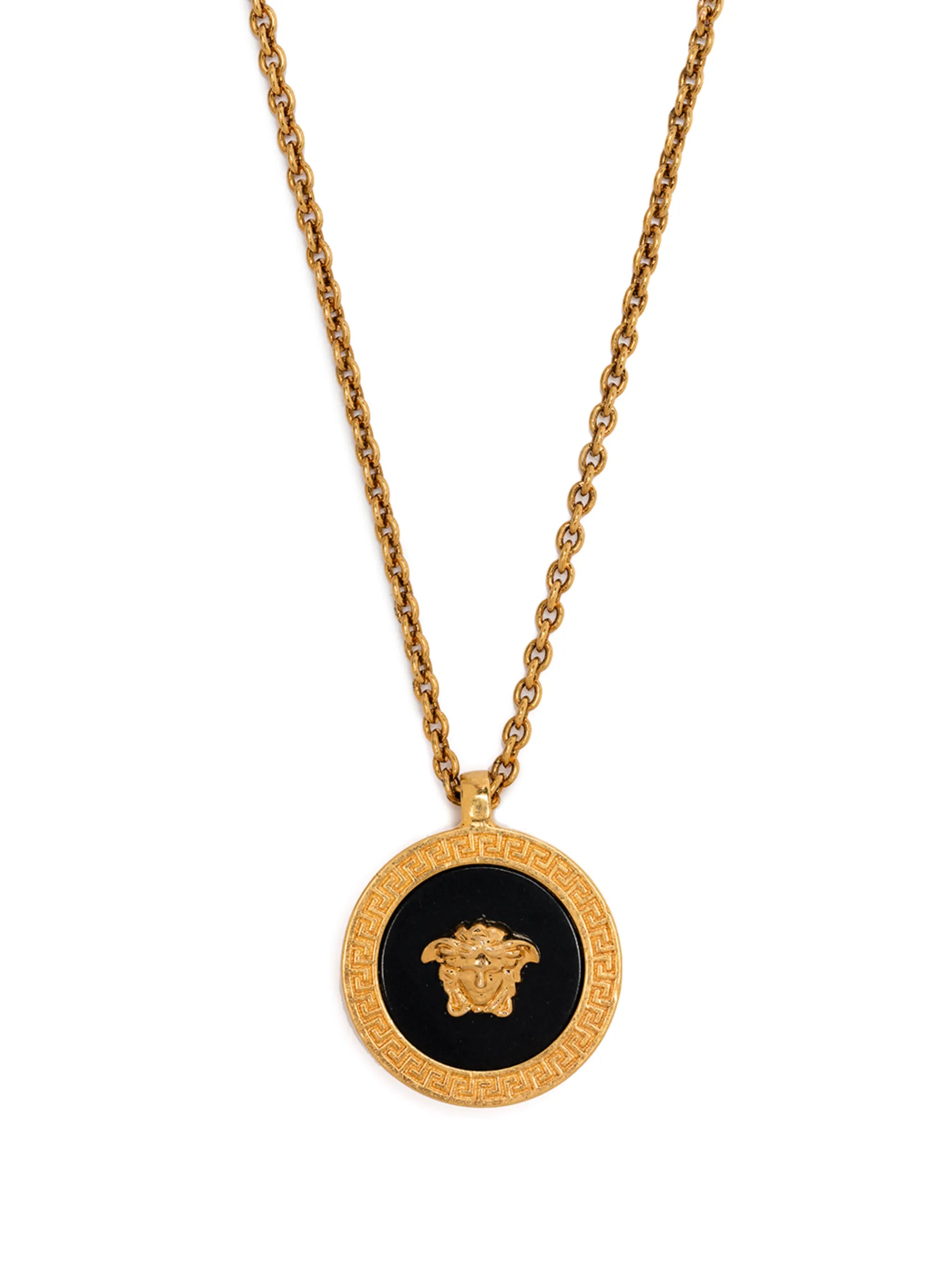 Medusa pendant necklace