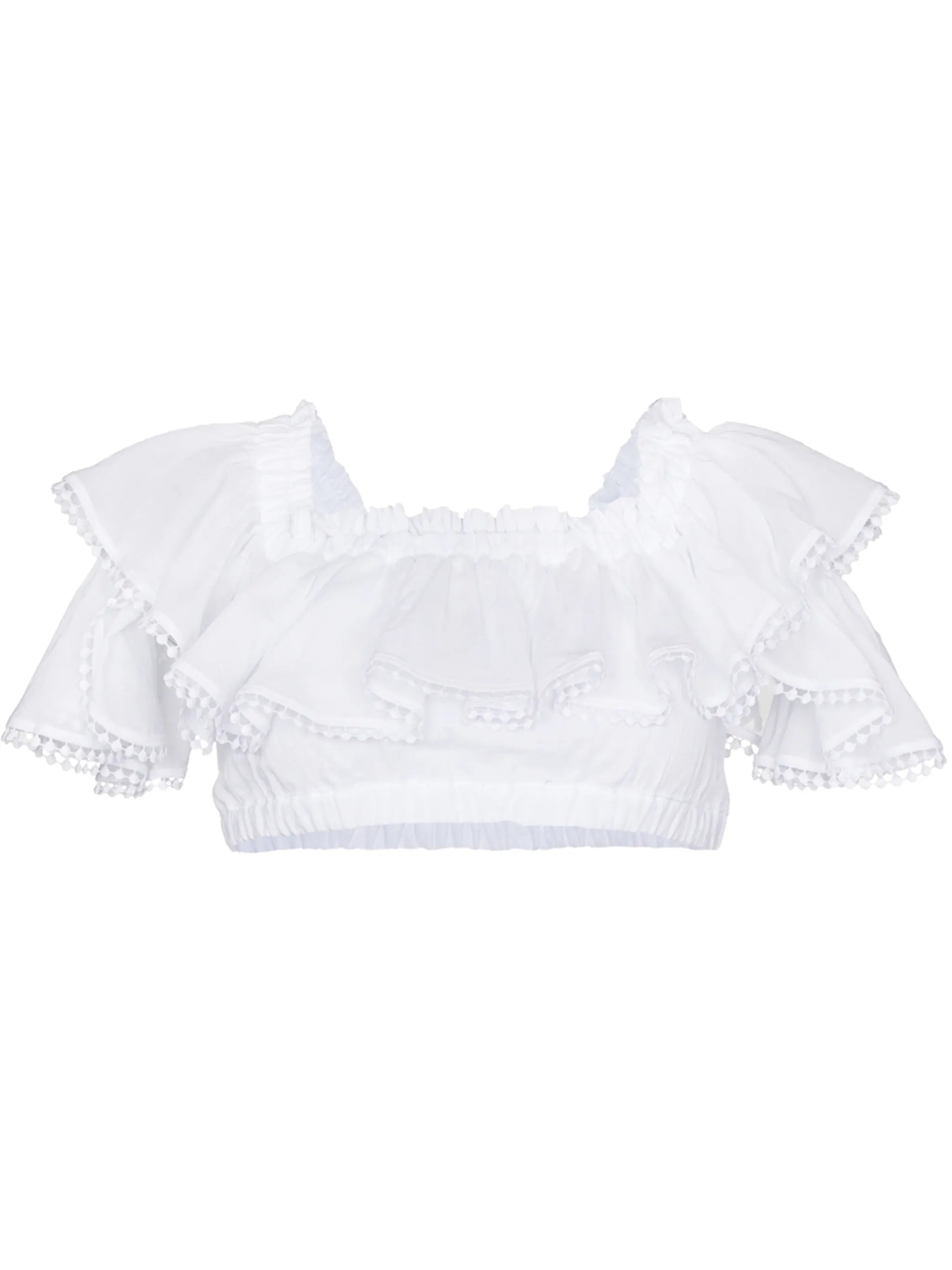 Cata off-shoulder crop top