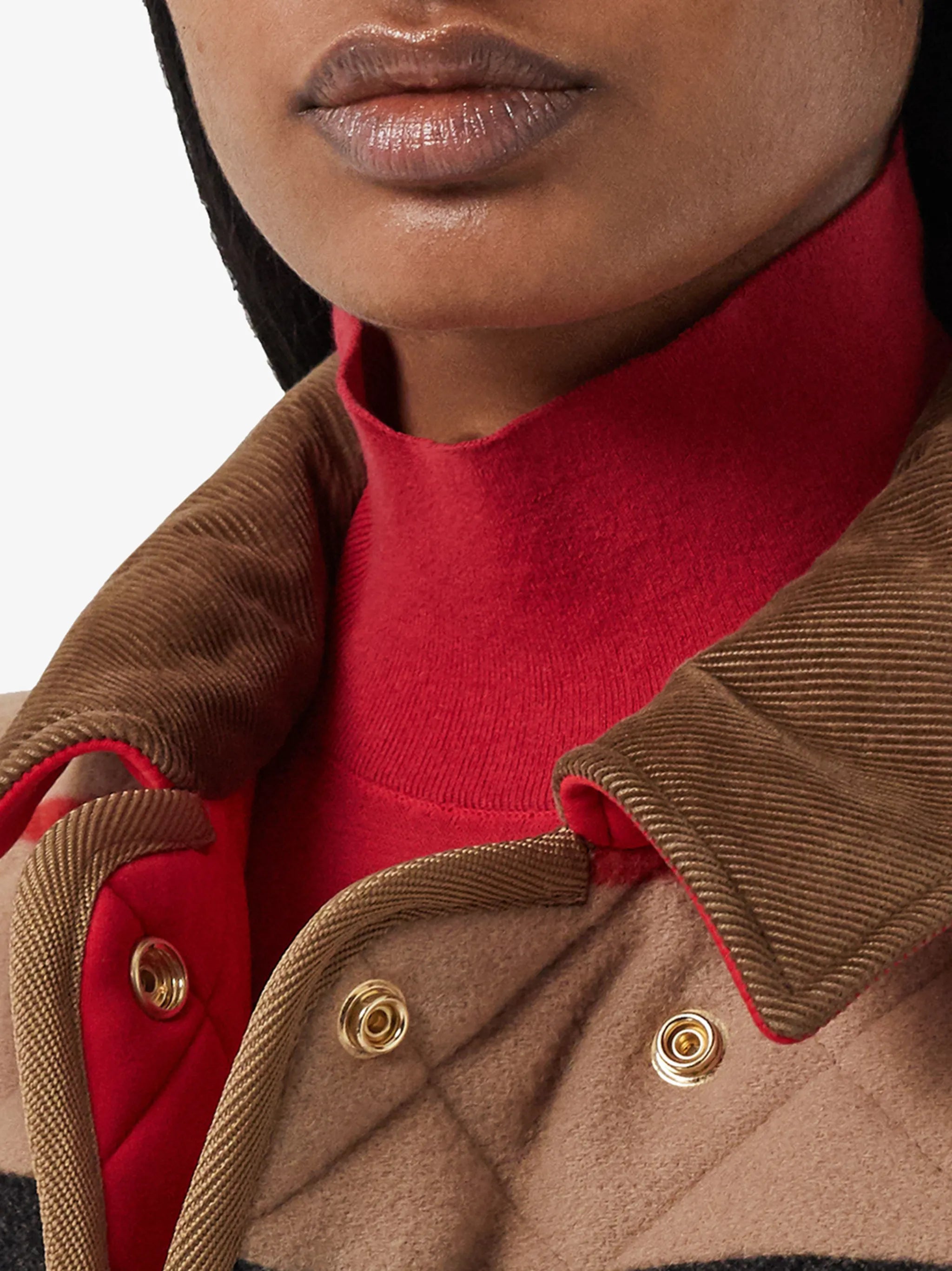 Icon Stripe quilted jacket