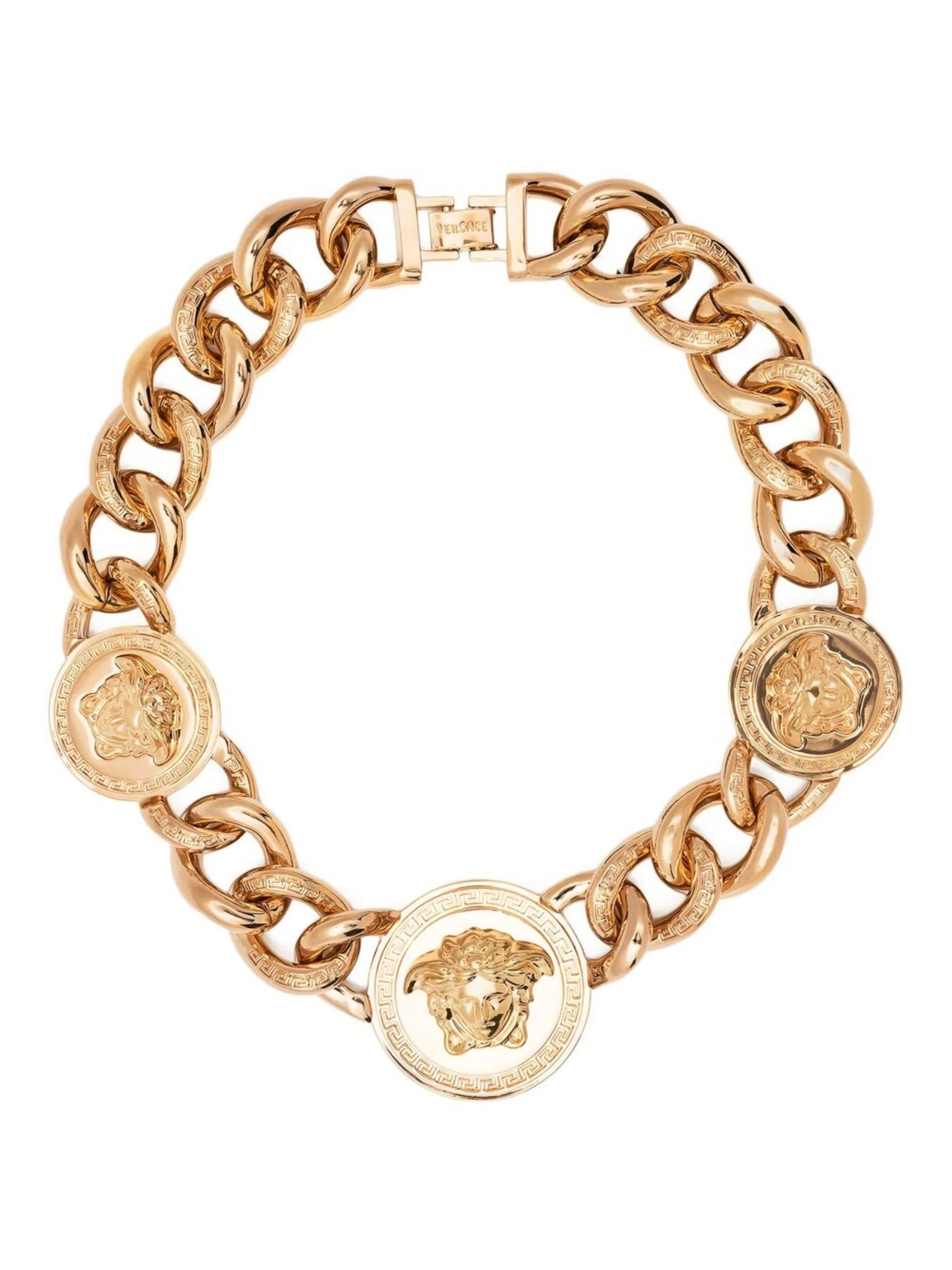 Medusa chain necklace