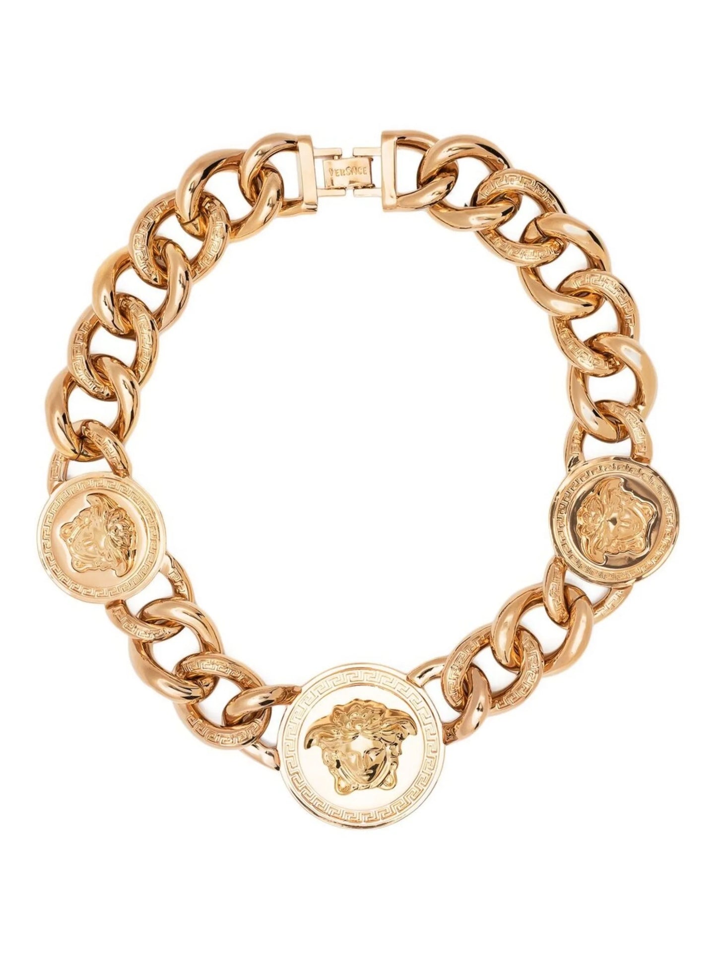Medusa chain necklace