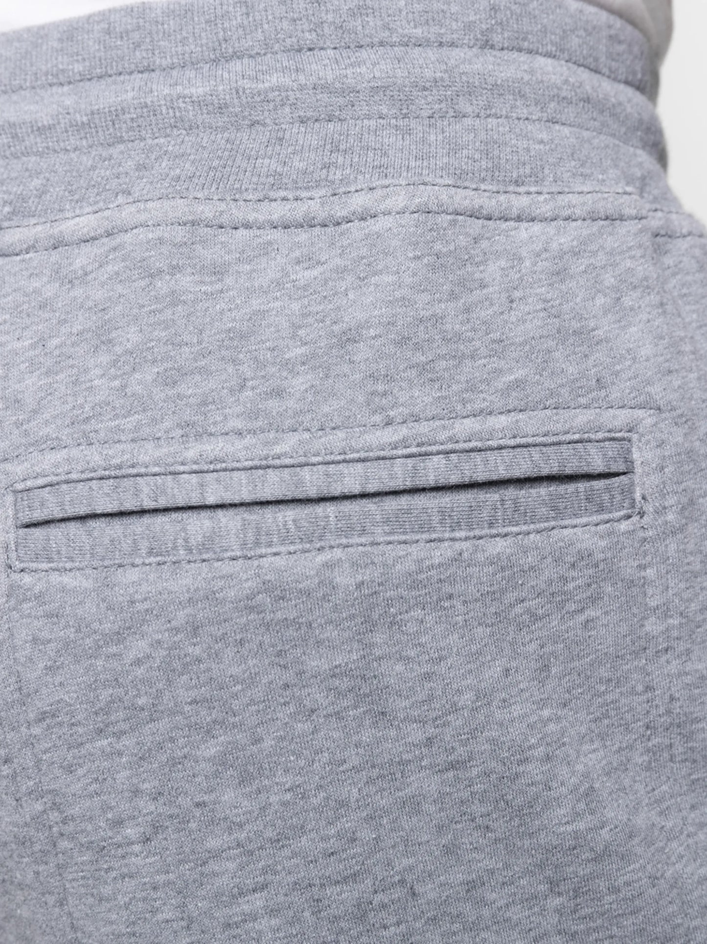 tapered cotton-blend trousers