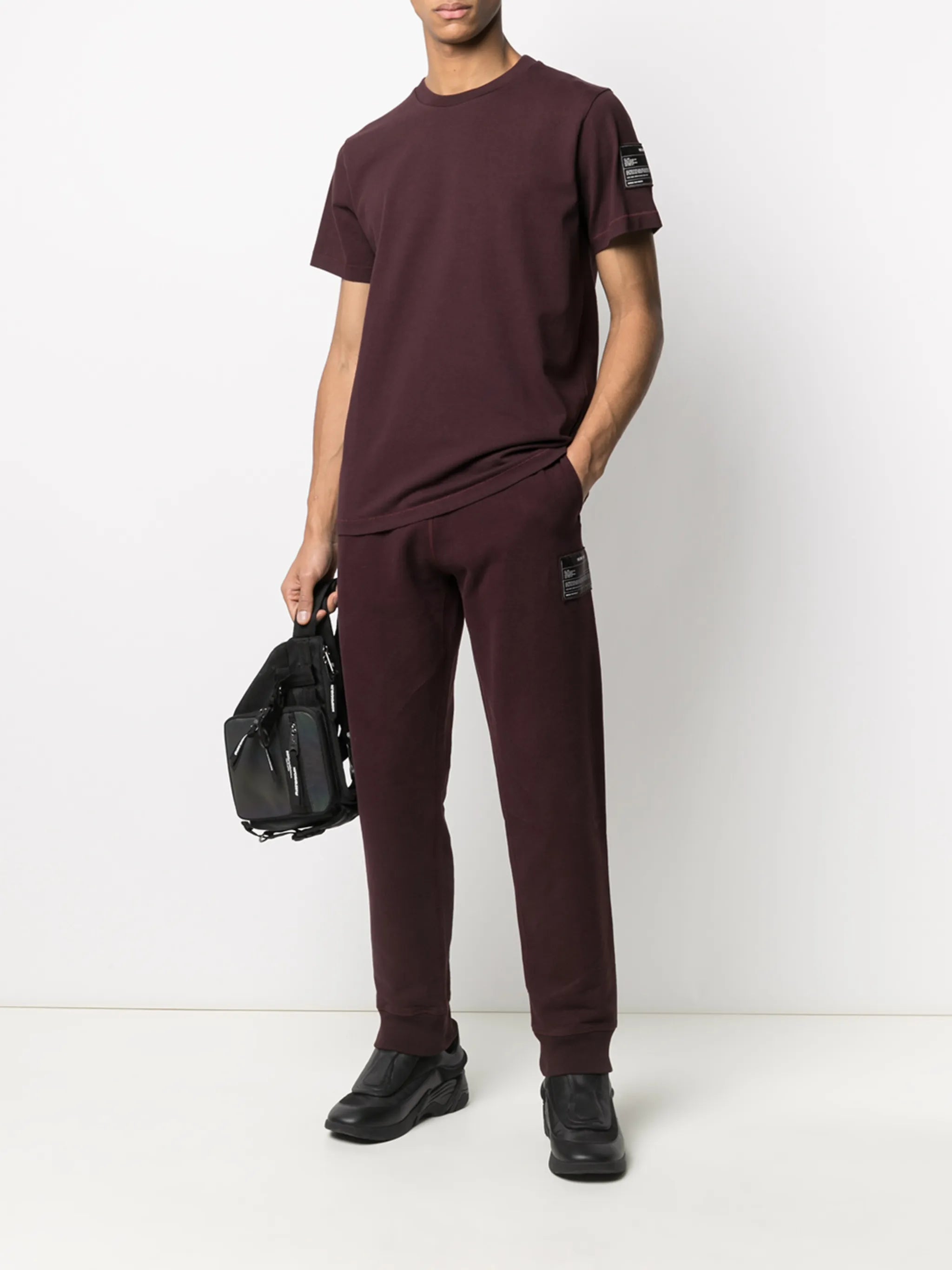 logo-patch joggers