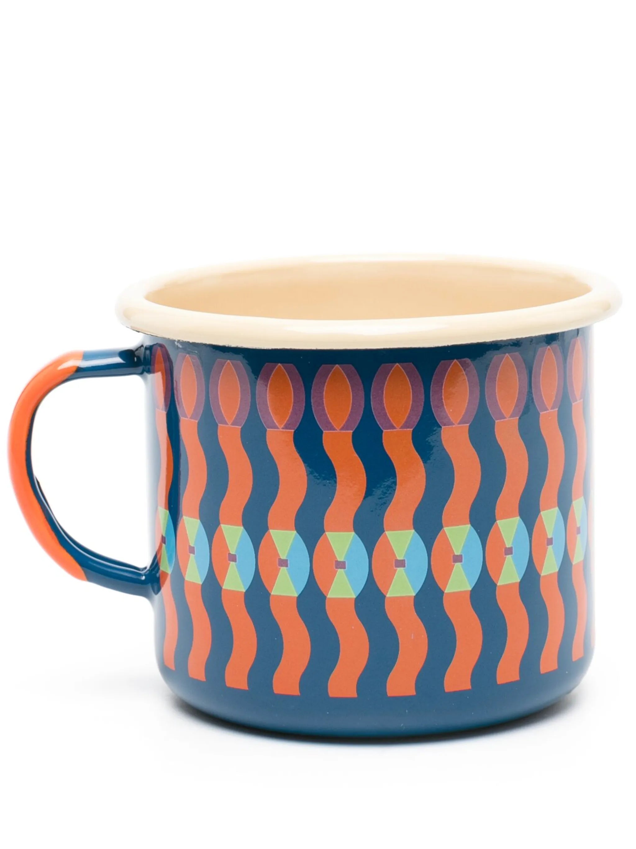 Omi geometric-pattern mug