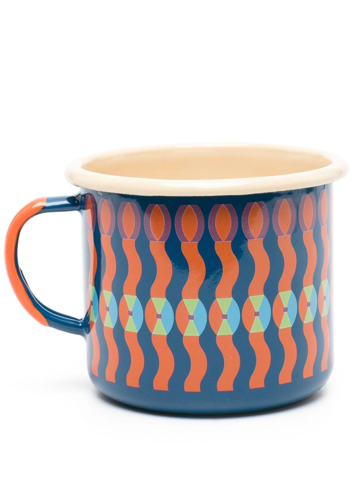 Omi geometric-pattern mug