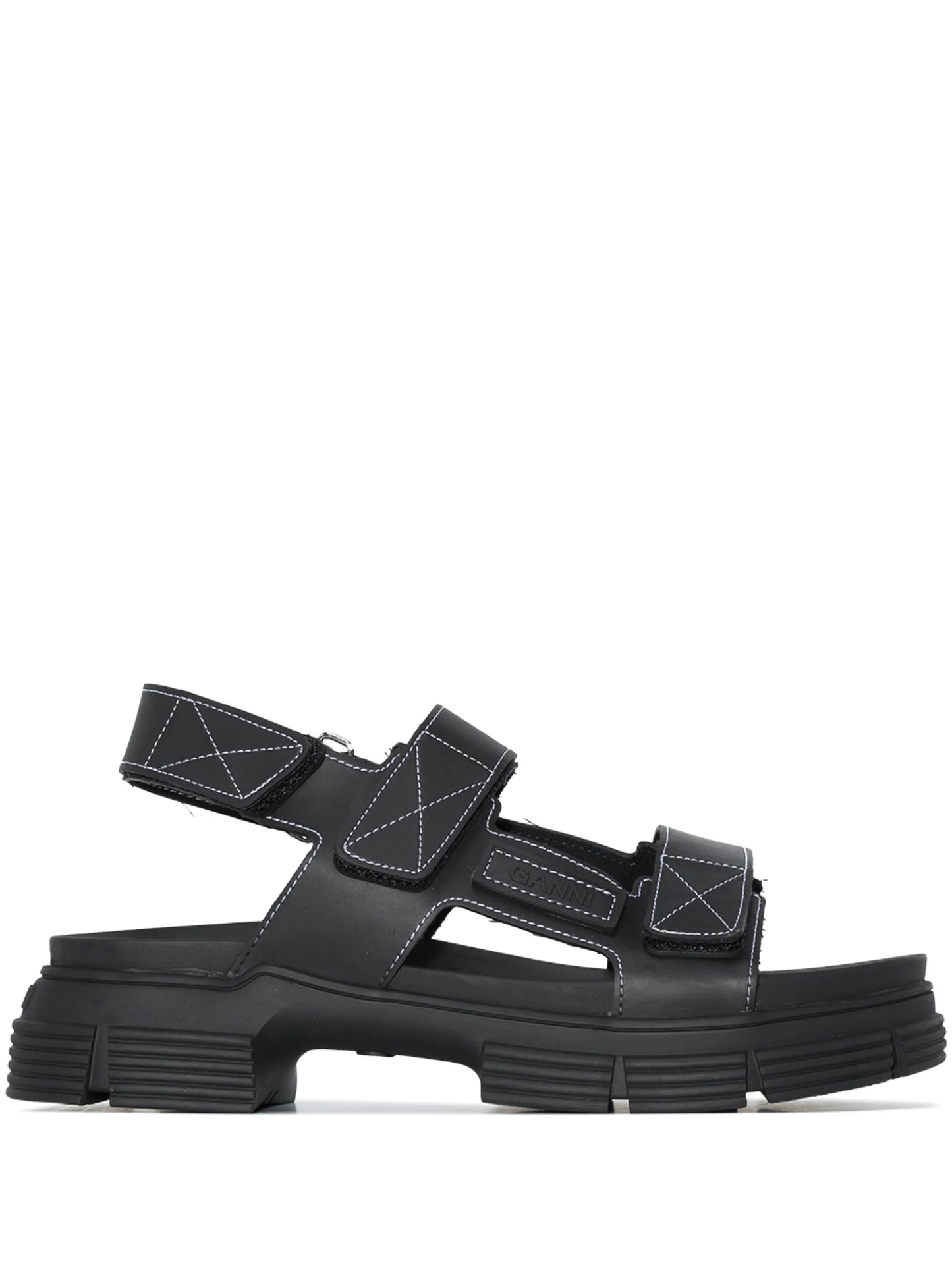 tread sole slingback sandals