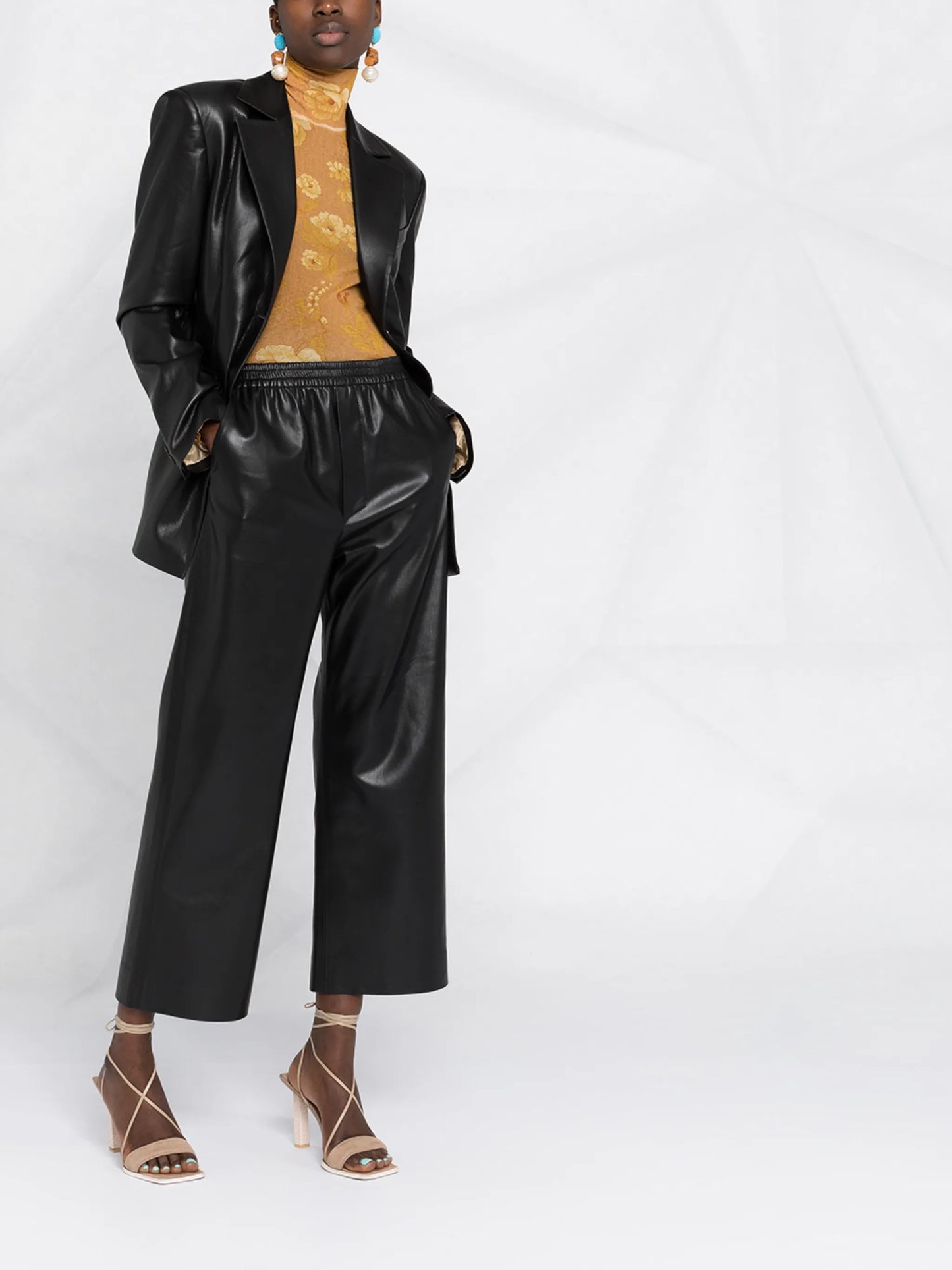 Odessa straight-leg trousers