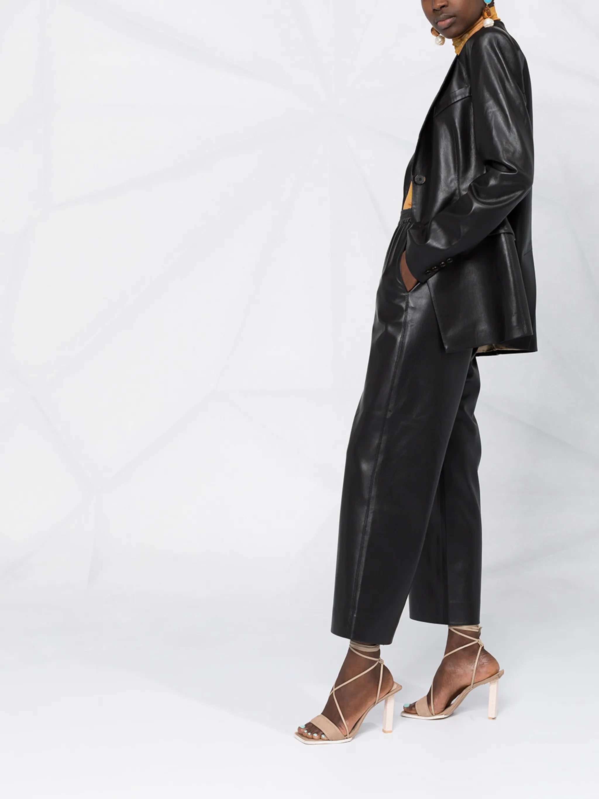 Odessa straight-leg trousers