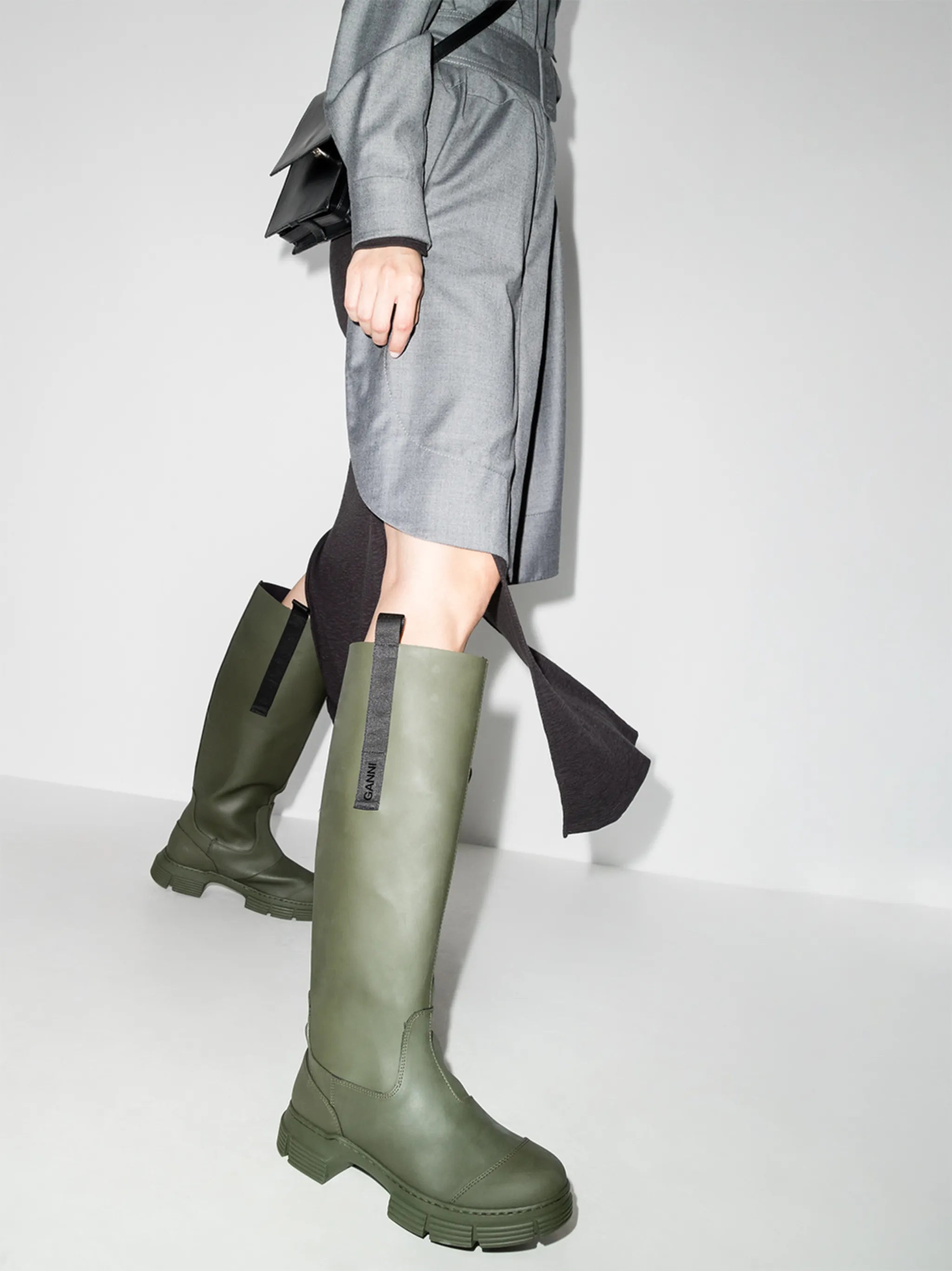 logo-strap boots