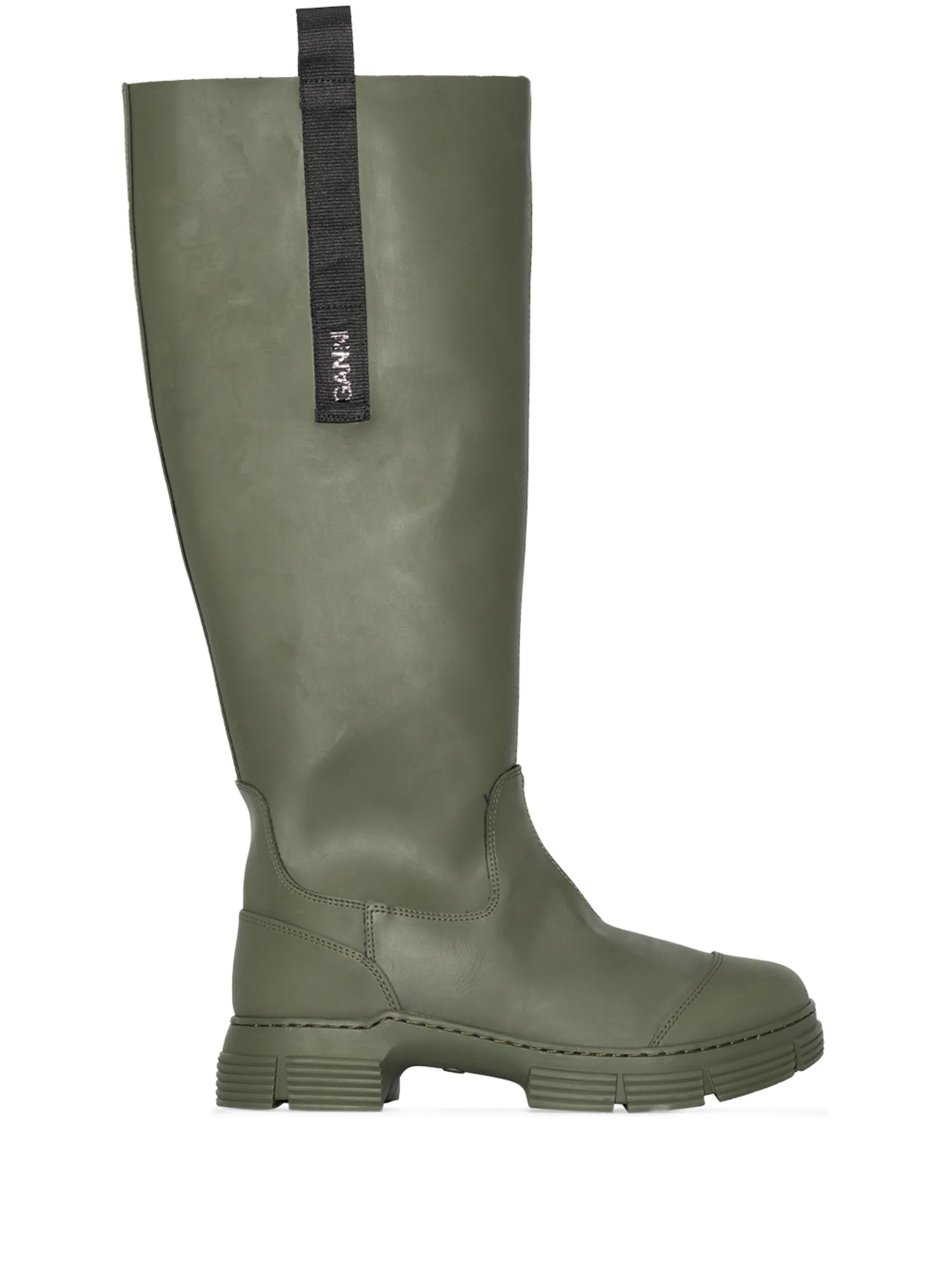 logo-strap boots