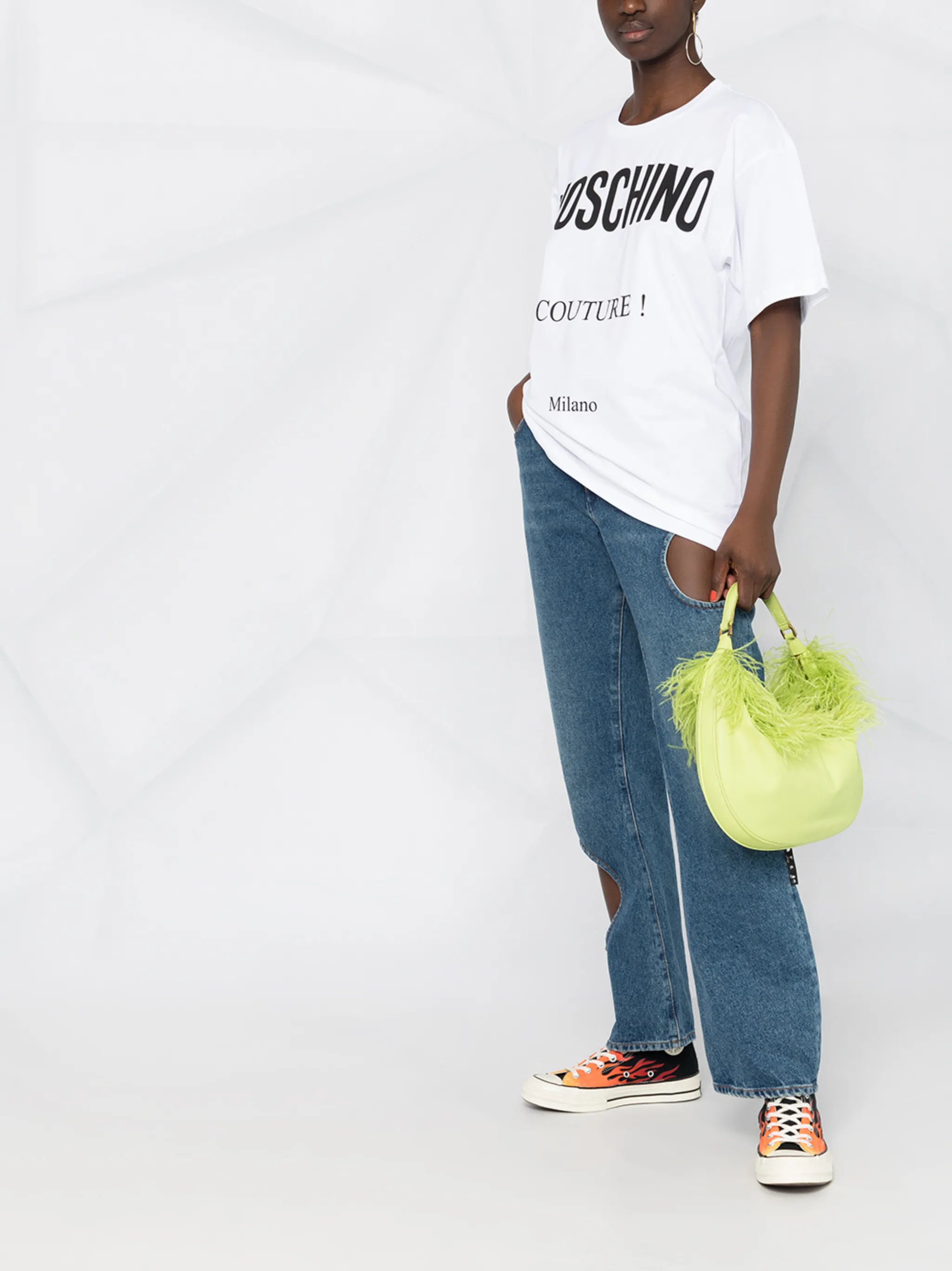 logo-print T-shirt