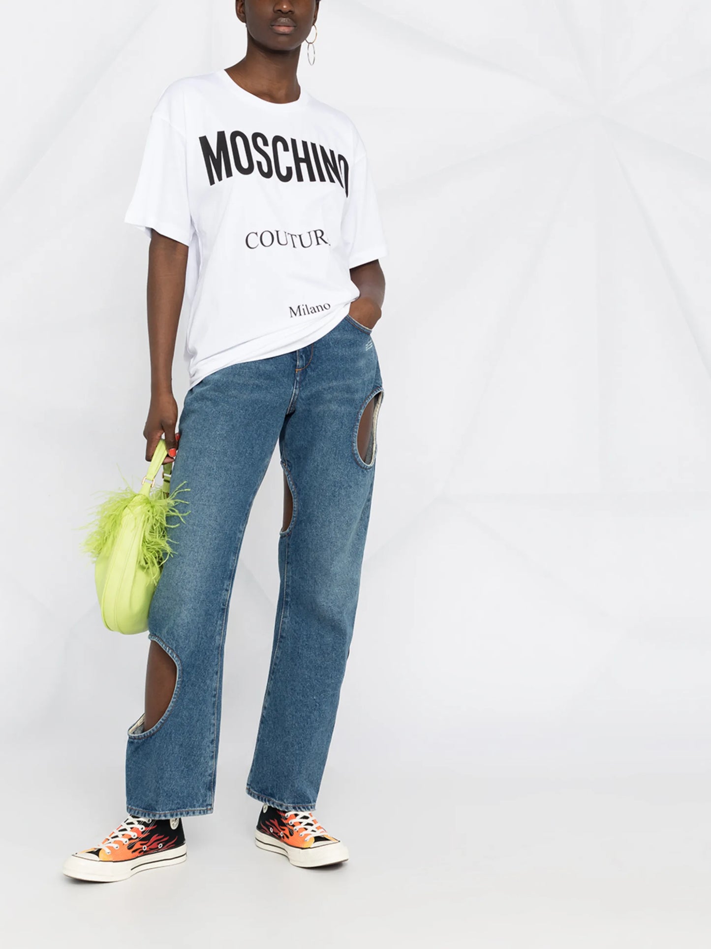 logo-print T-shirt