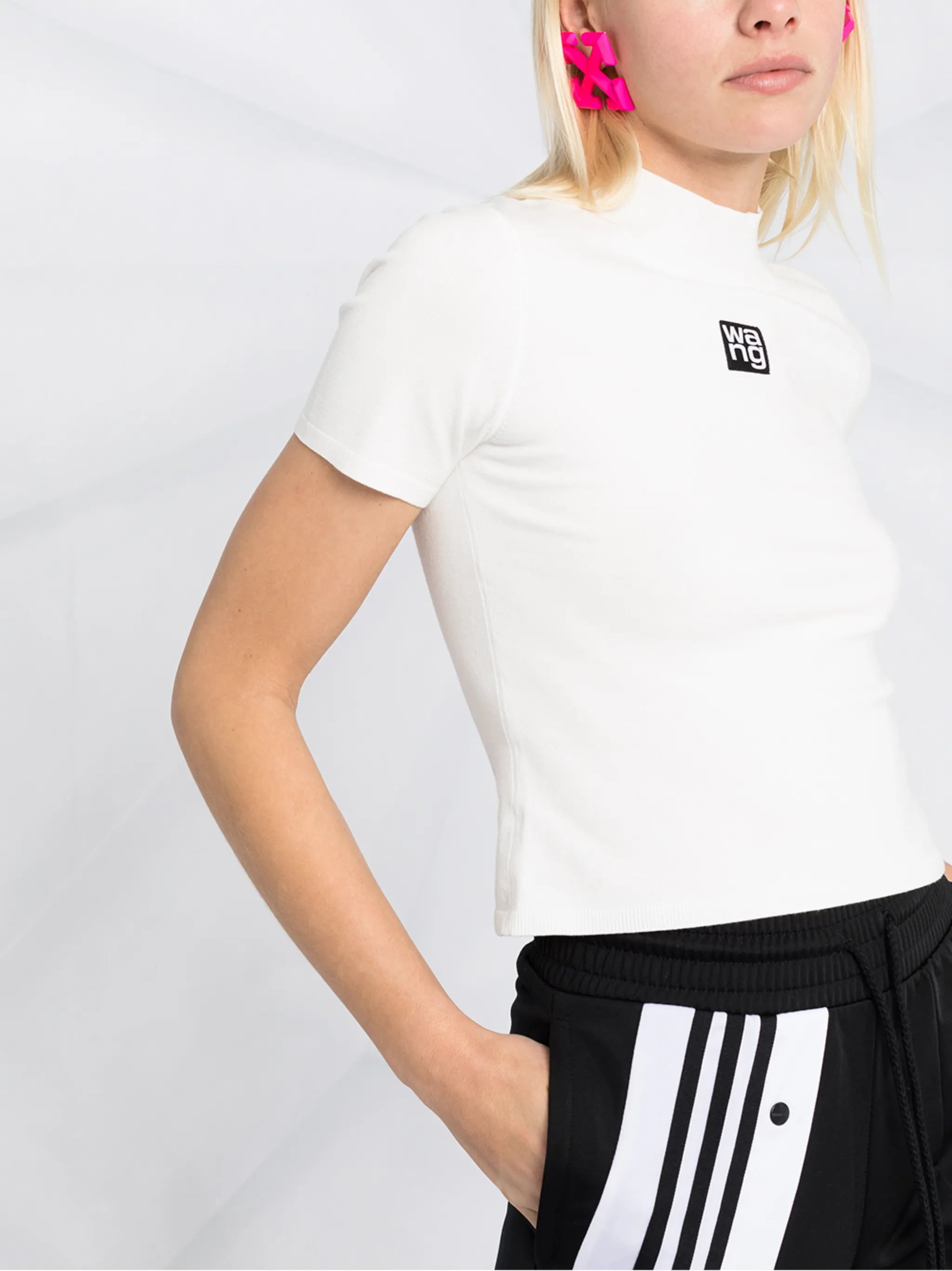 logo-print T-shirt