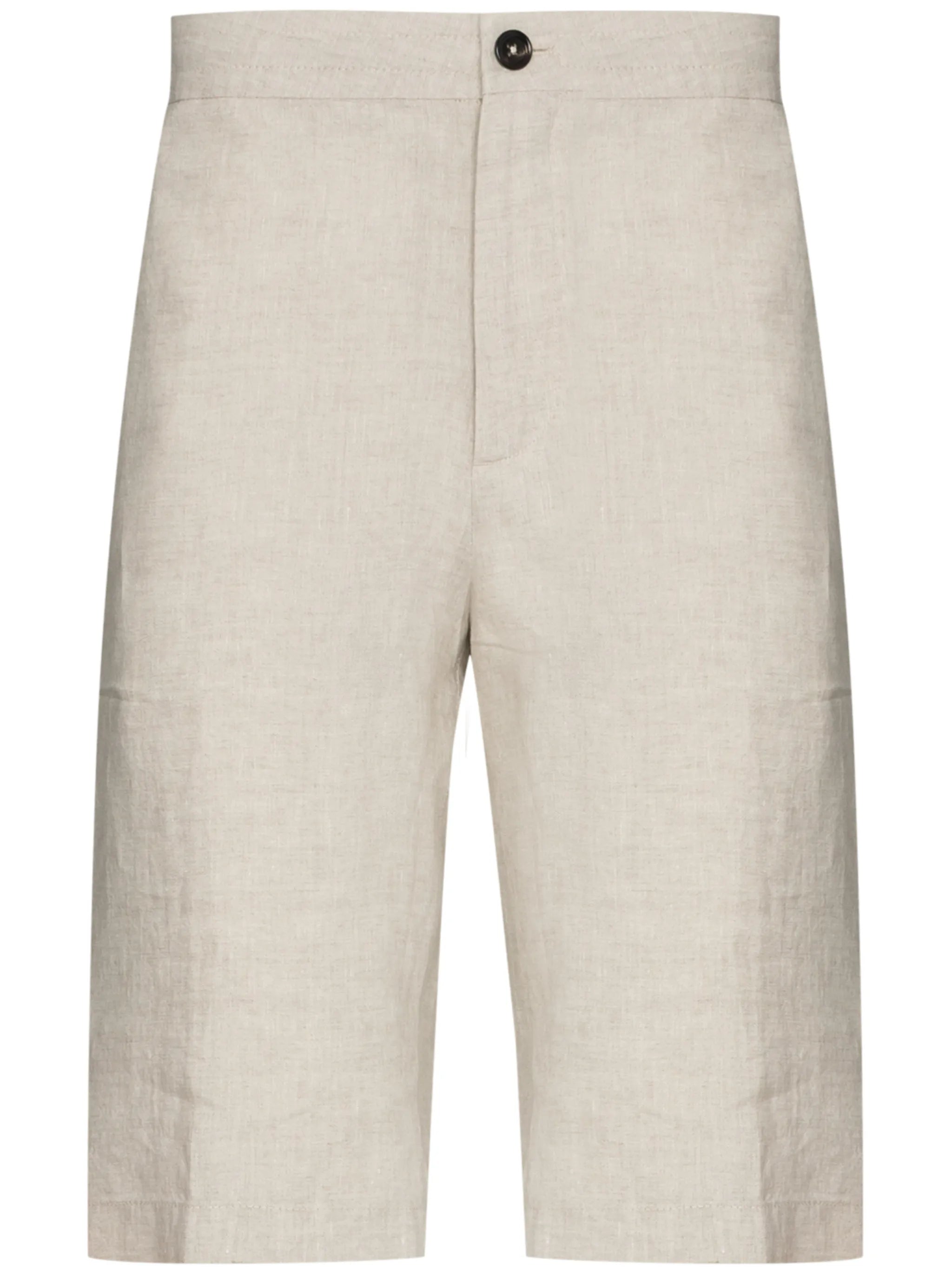 tailored knee length shorts