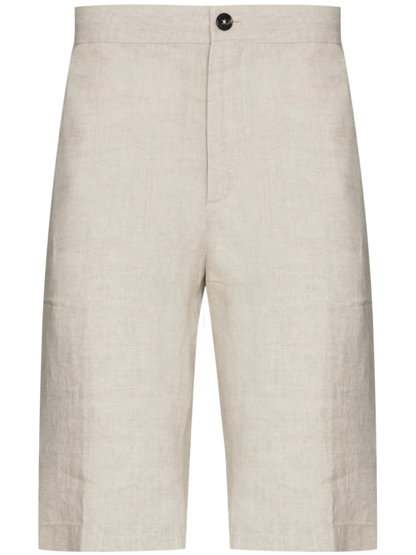 tailored knee length shorts