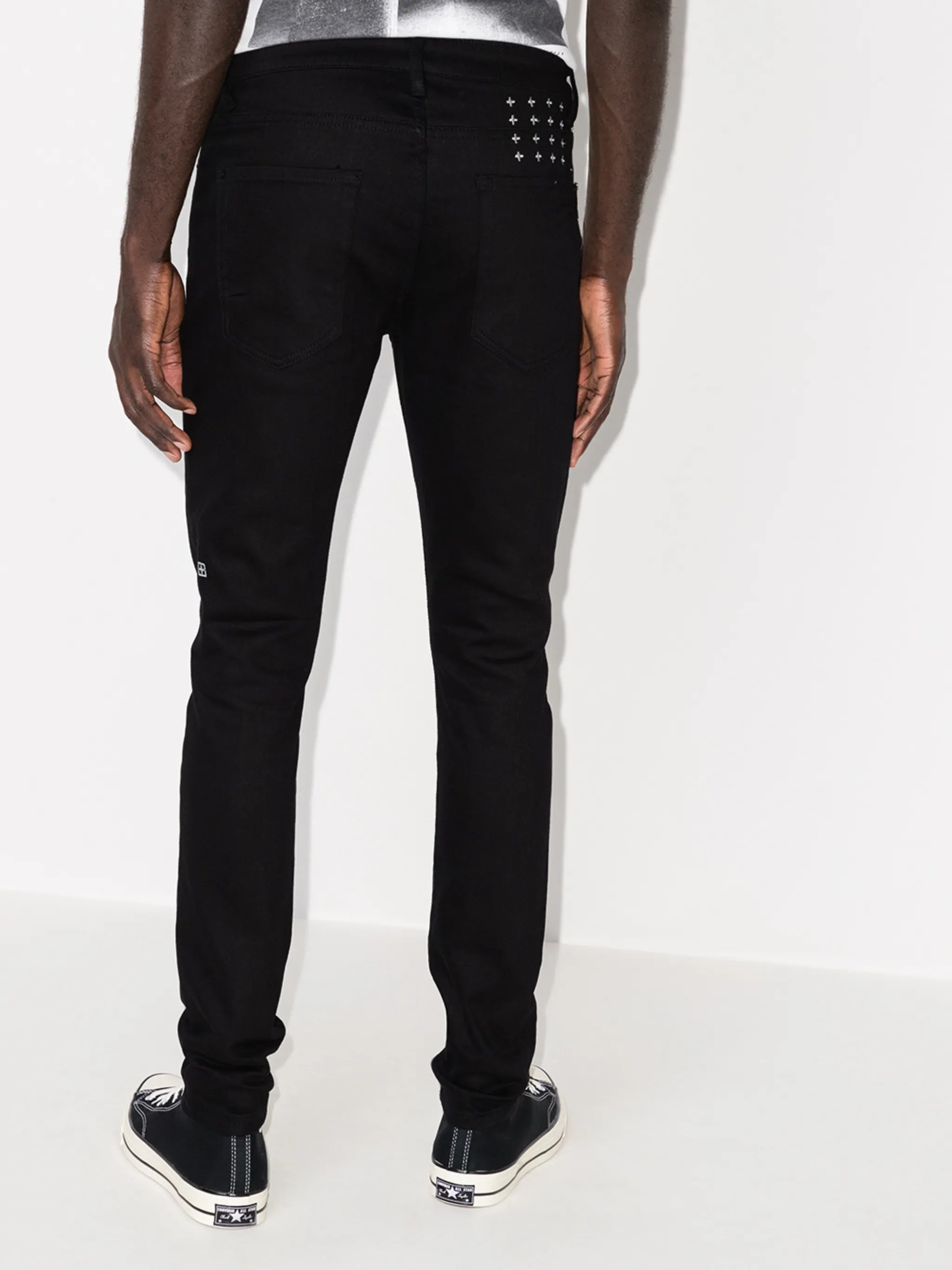 Ace slice skinny jeans